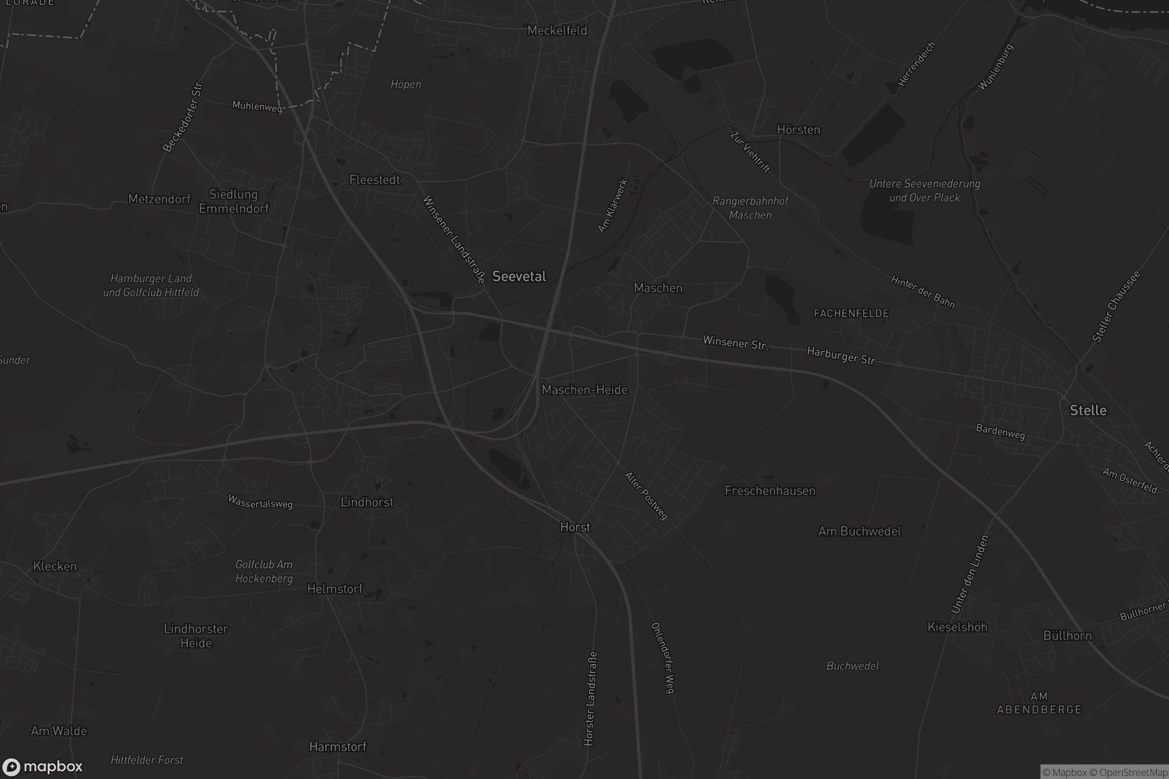 Karte von Maschen-Heide