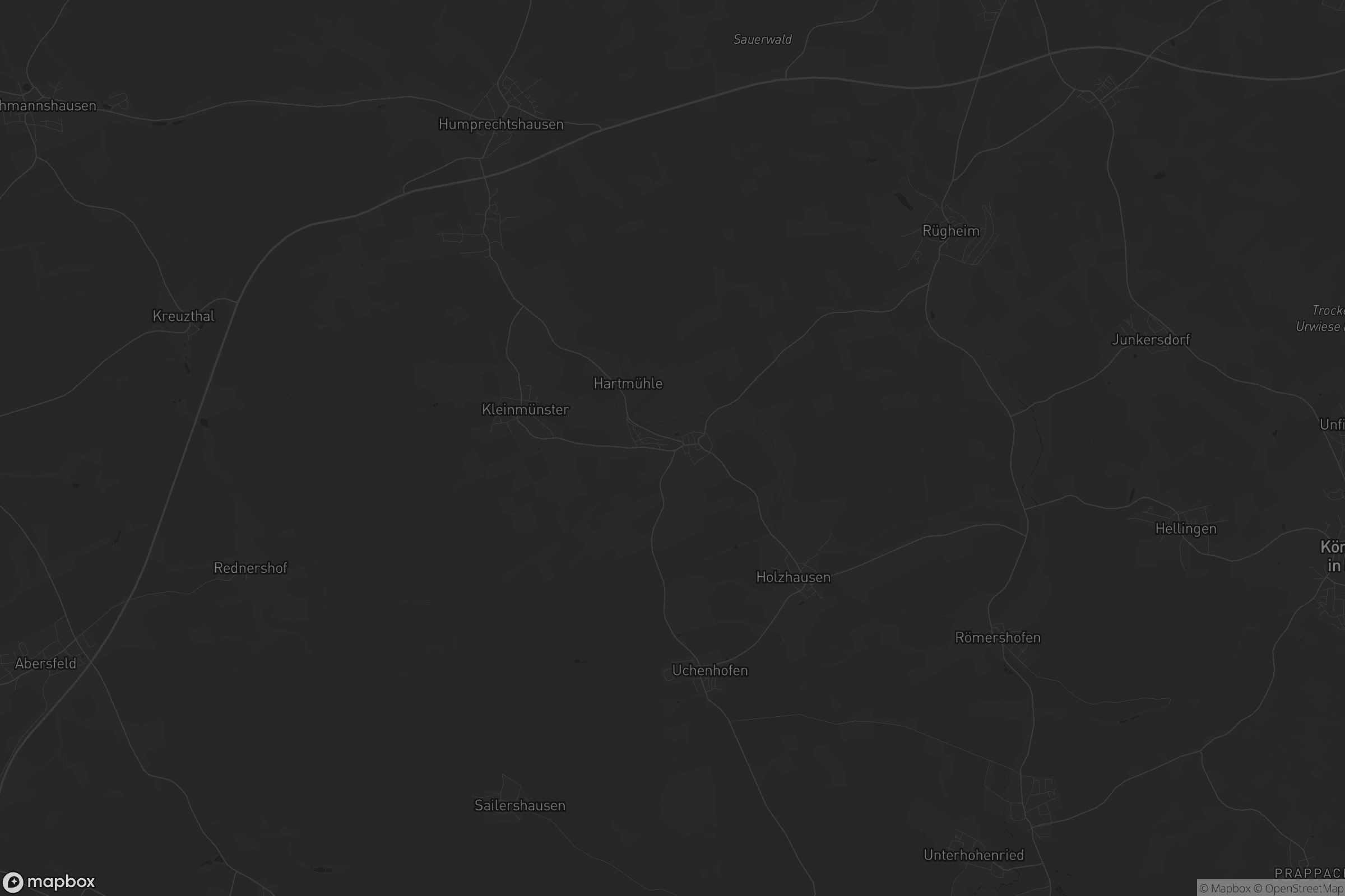 Karte von Mechenried