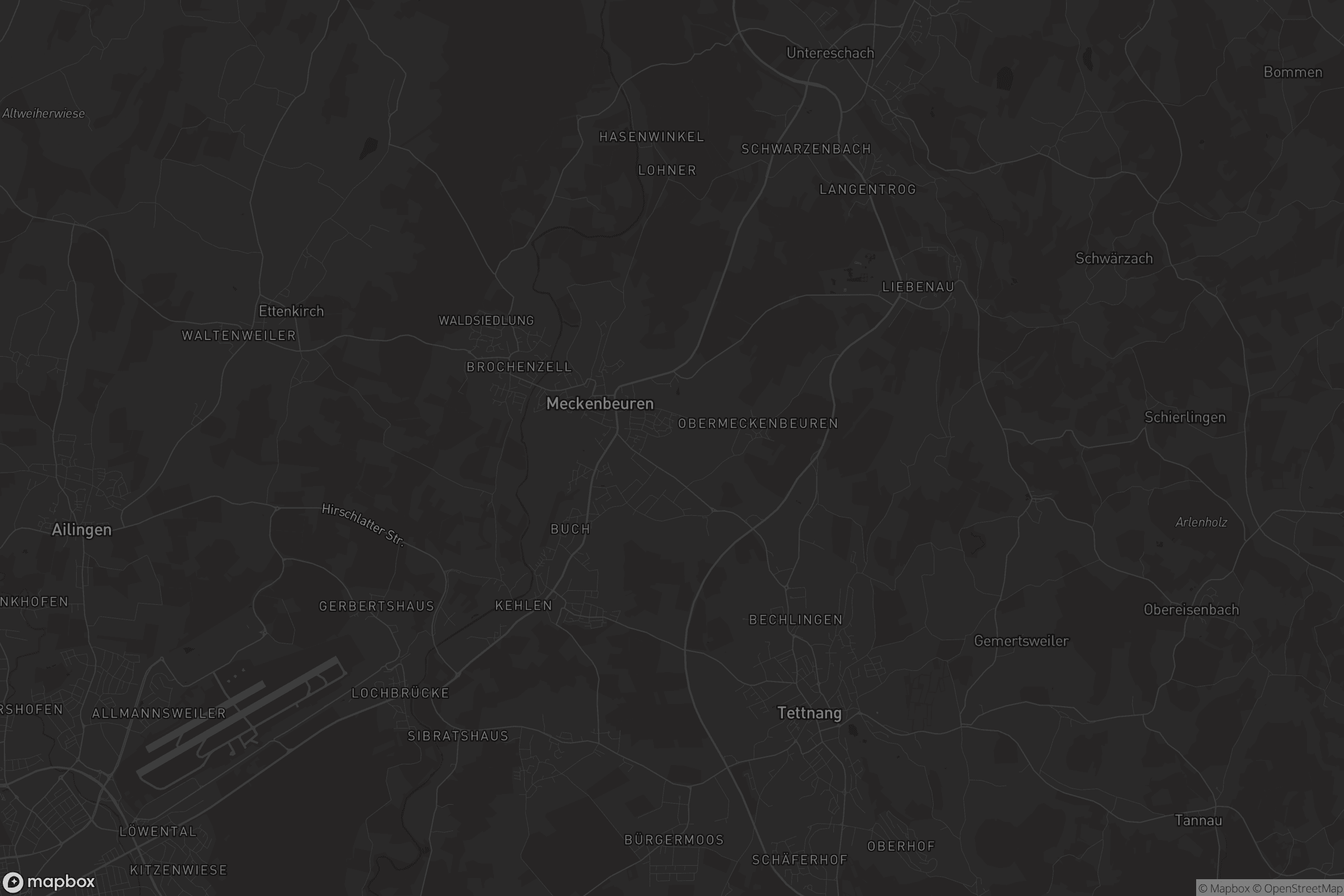 Karte von Meckenbeuren