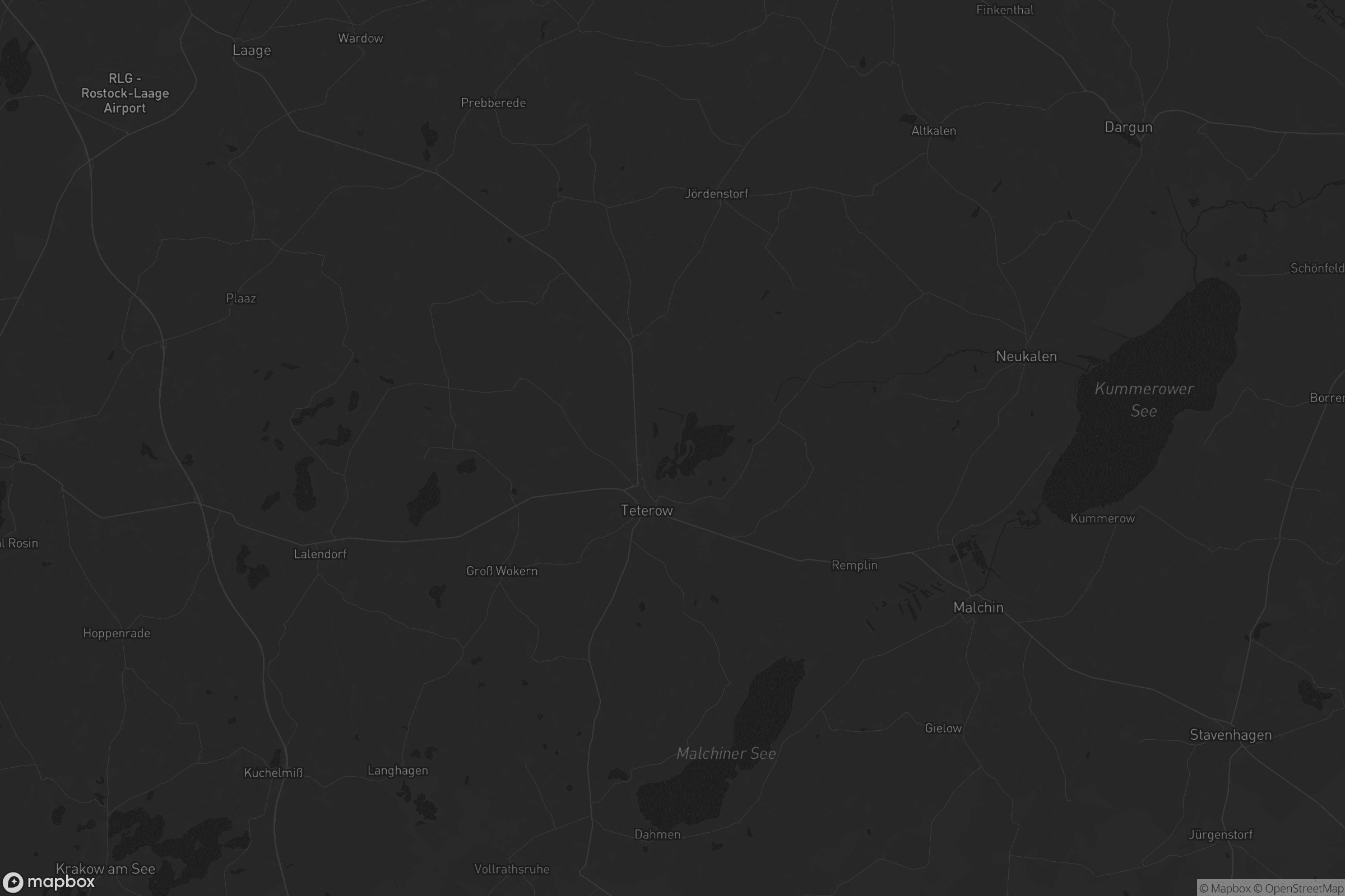 Karte von Mecklenburgische Schweiz