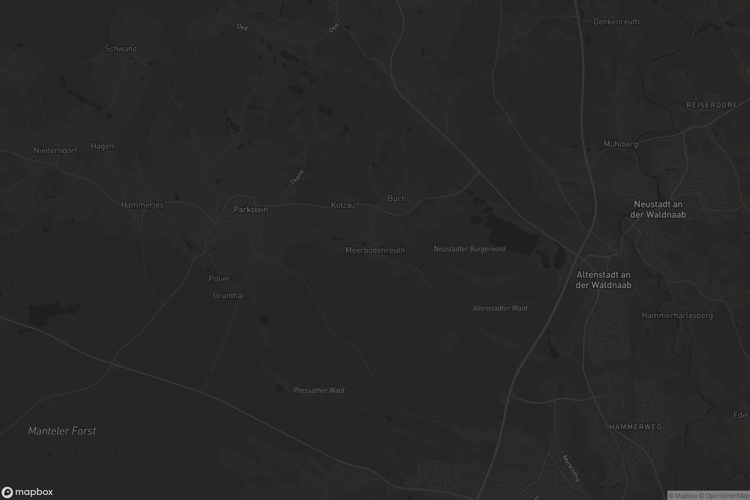 Karte von Meerbodenreuth