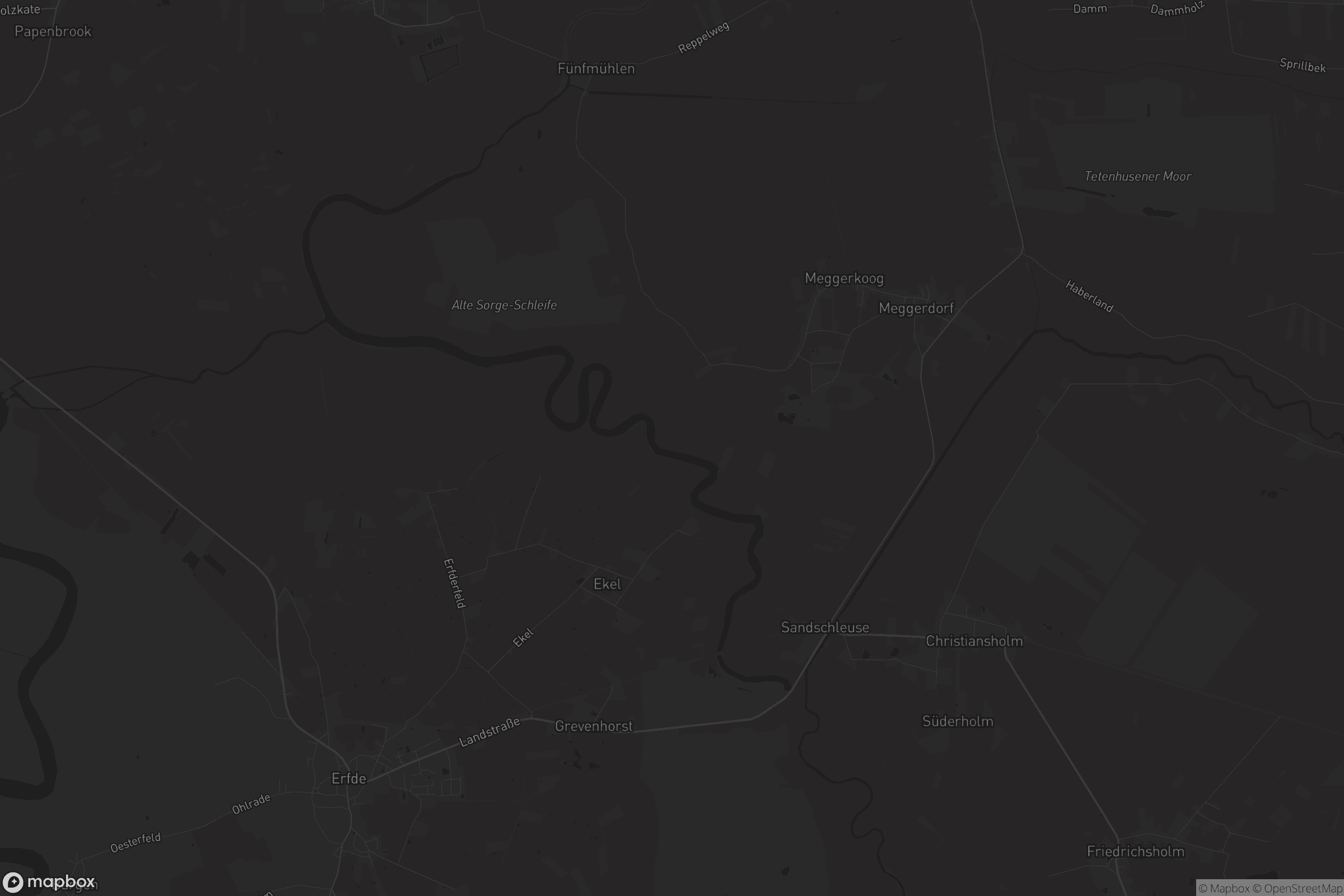 Karte von Meggerdorf