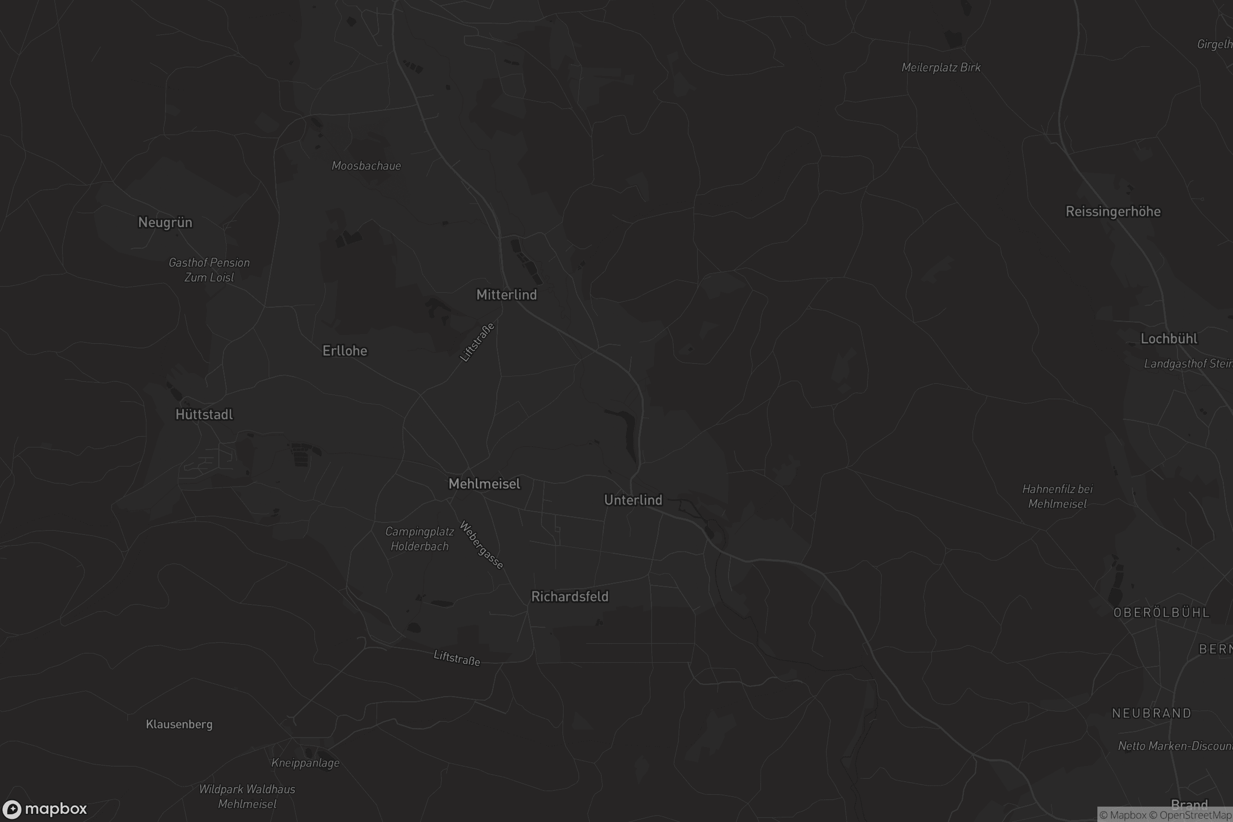 Karte von Mehlmeisel