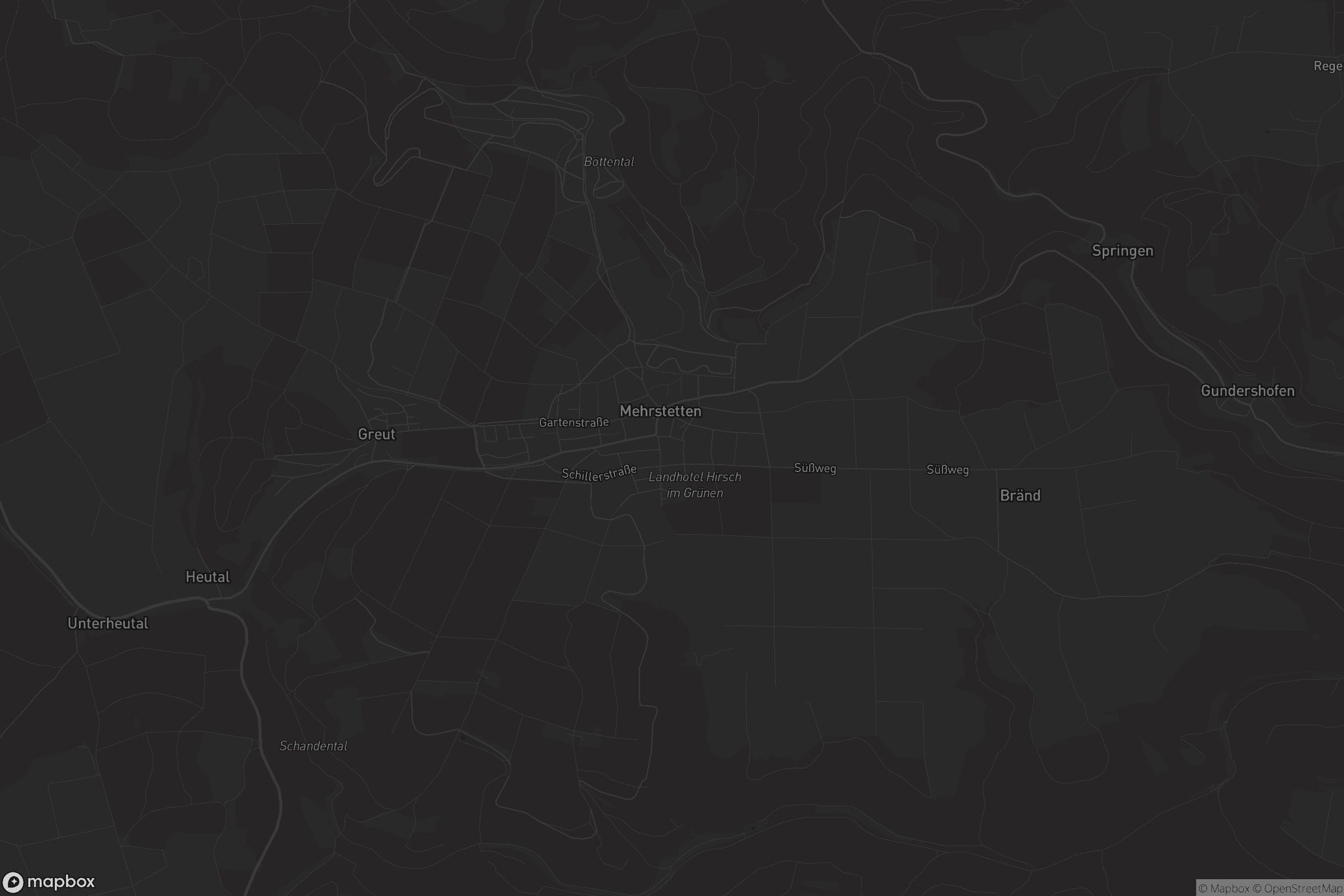 Karte von Mehrstetten