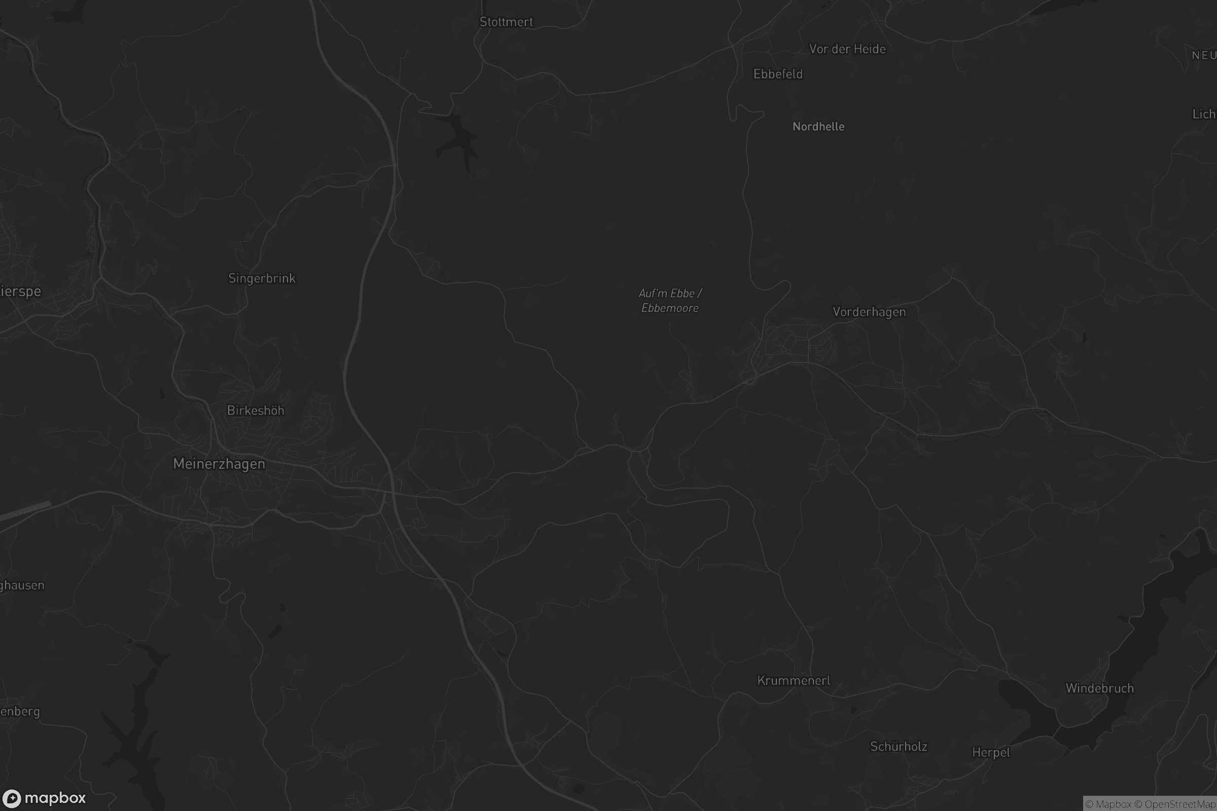 Karte von Meinerzhagen