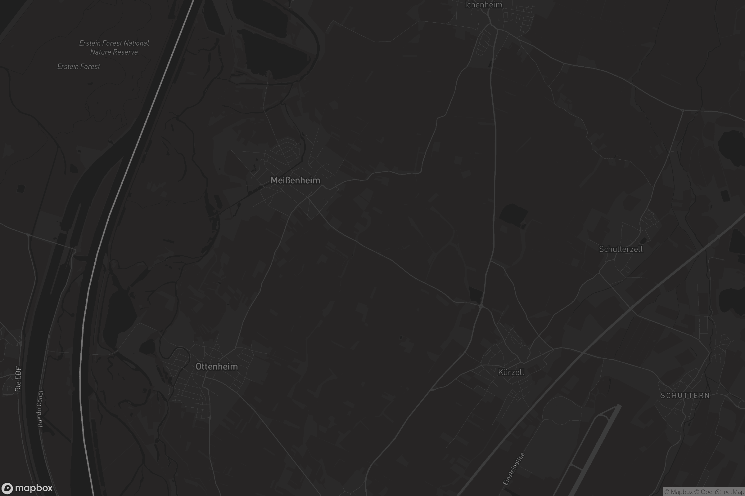 Karte von Meißenheim