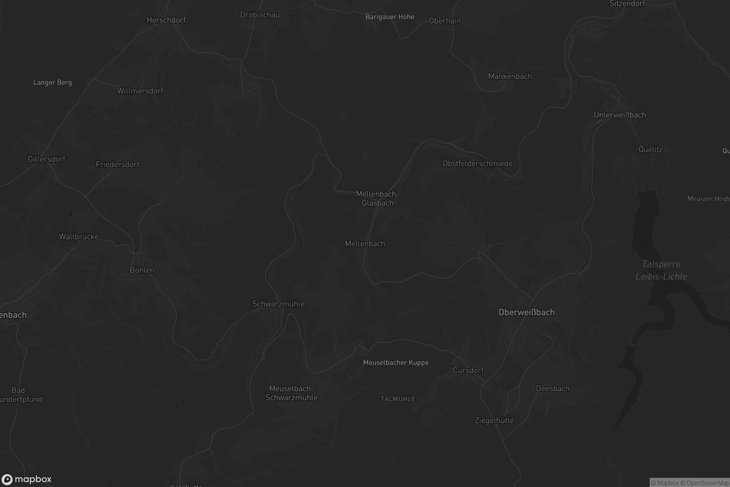 Karte von Mellenbach