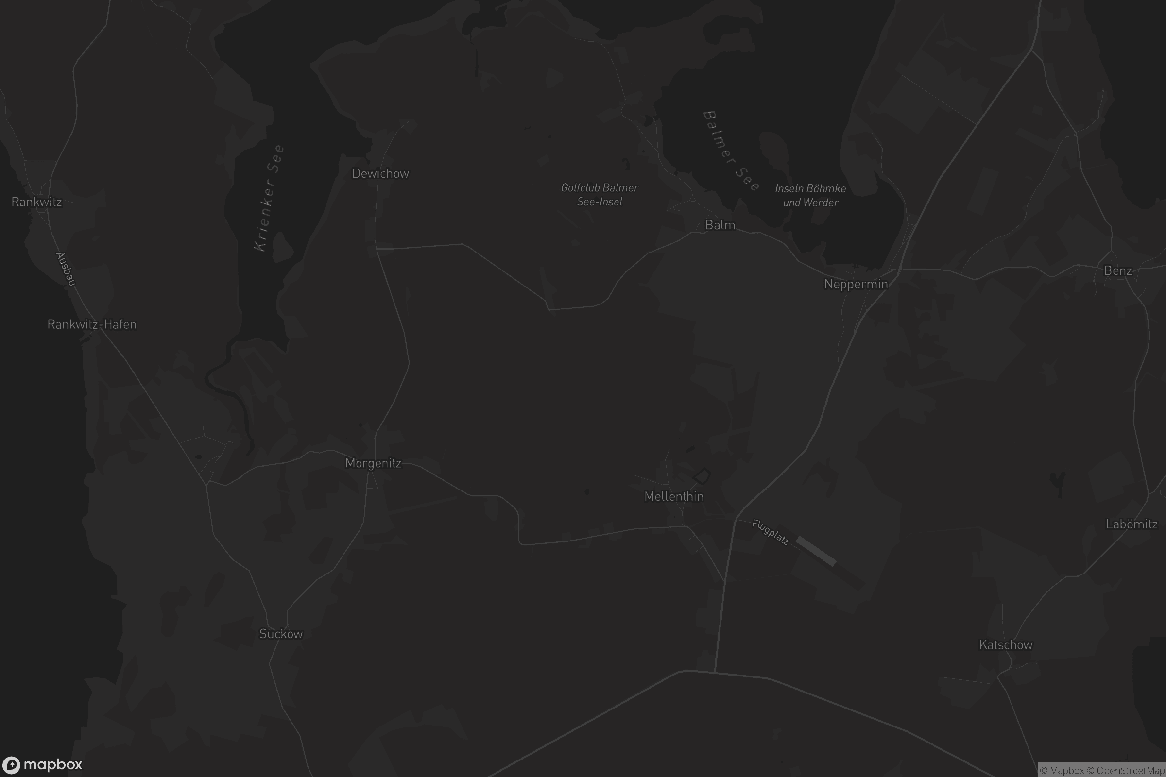 Karte von Mellenthin