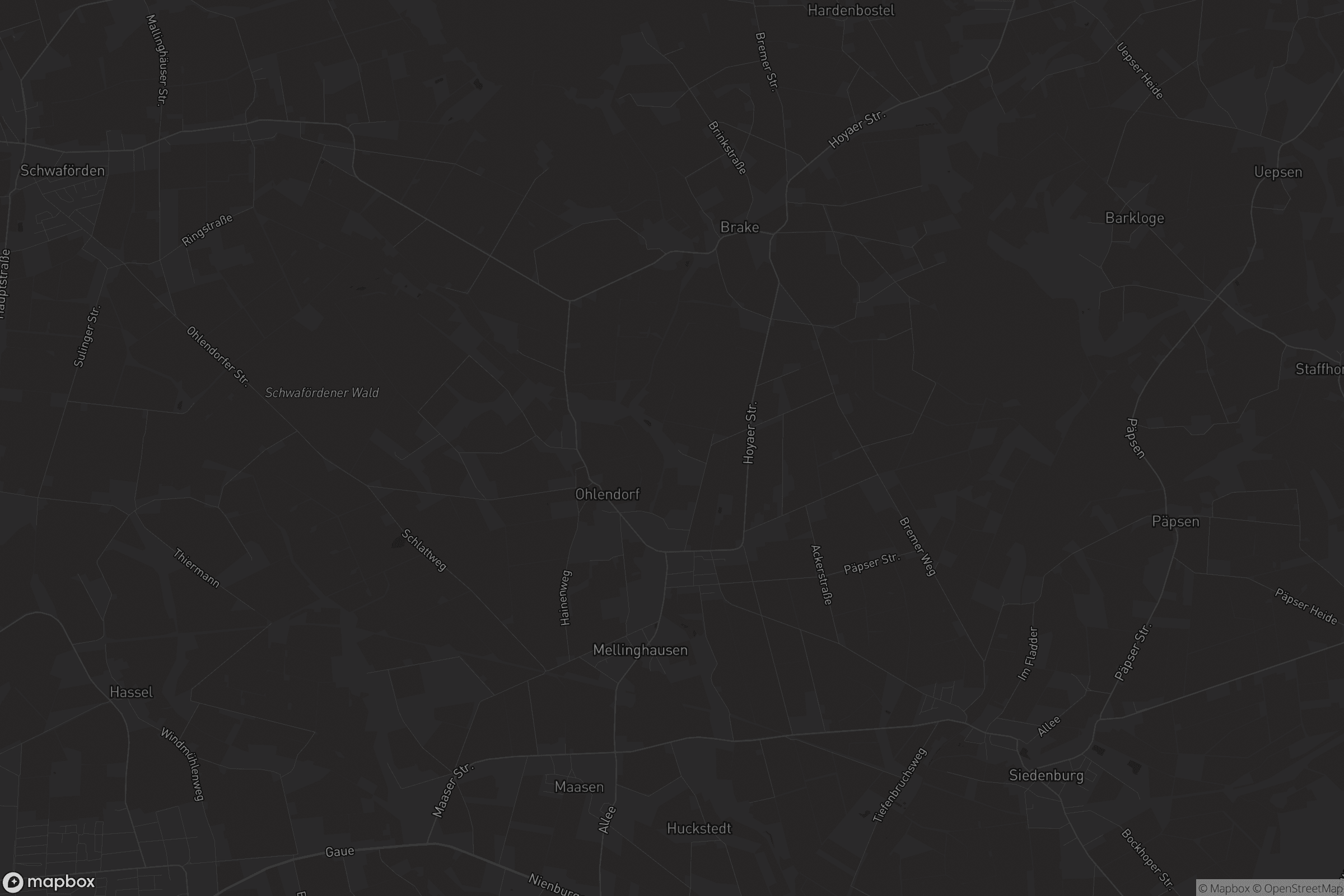 Karte von Mellinghausen