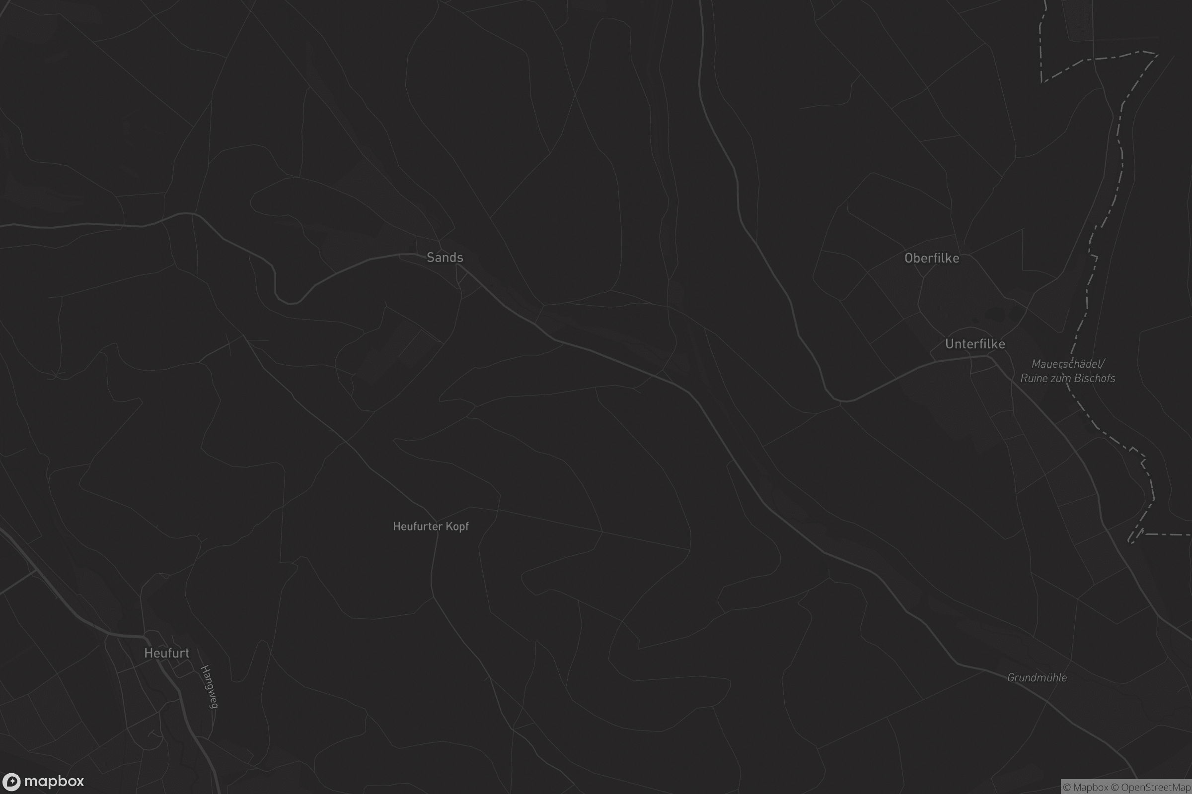 Karte von Mellrichstadter Forst