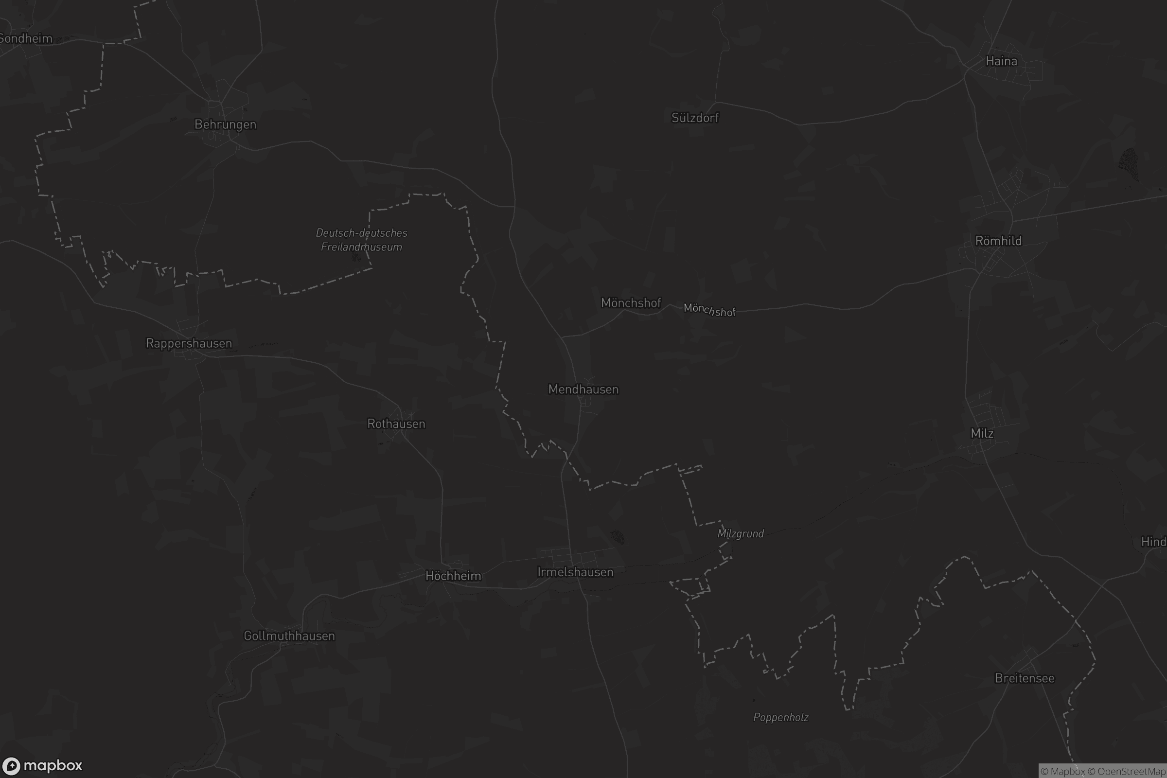 Karte von Mendhausen