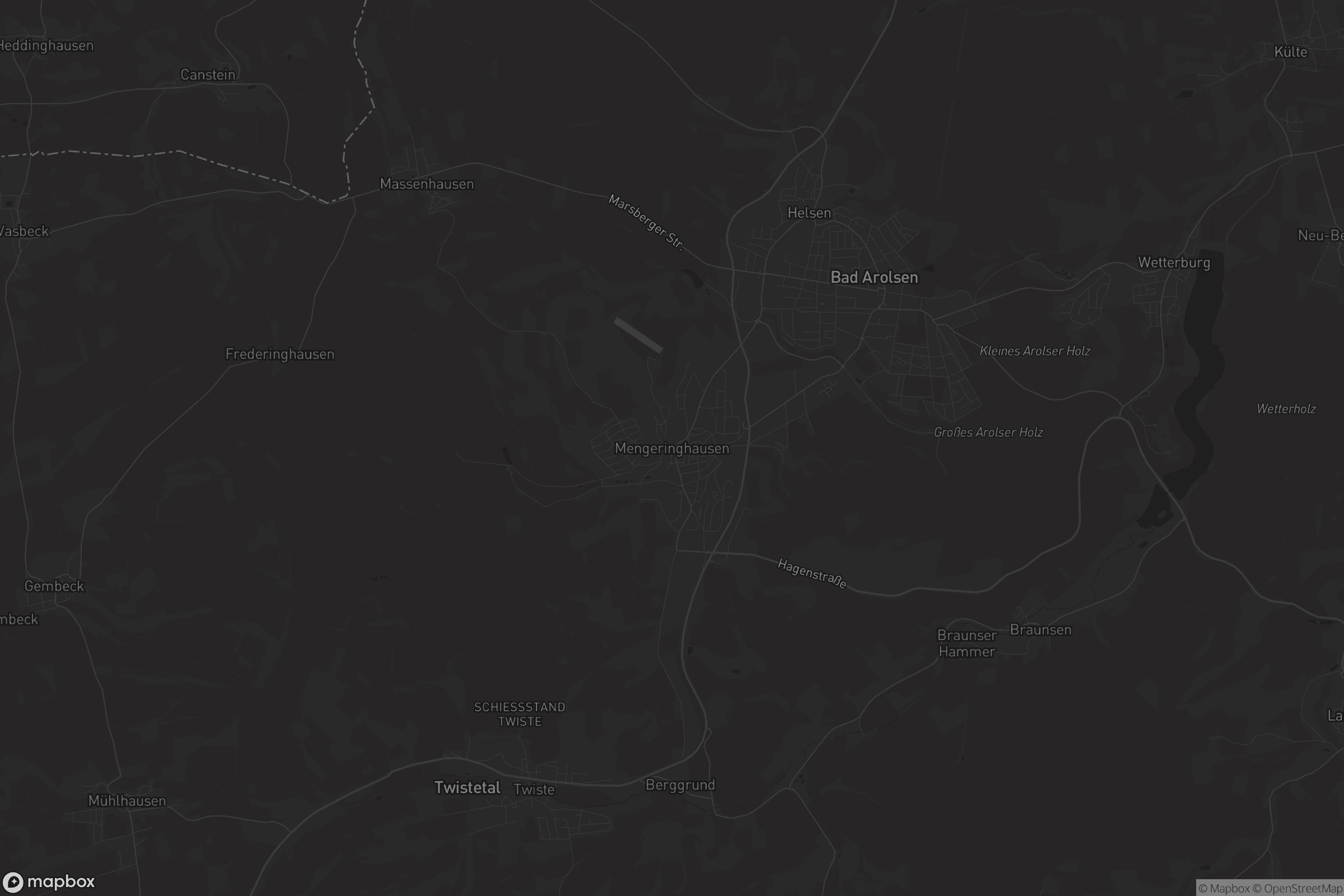 Karte von Mengeringhausen