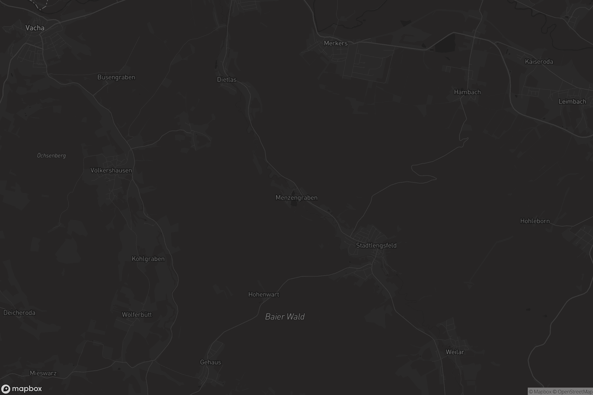 Karte von Menzengraben