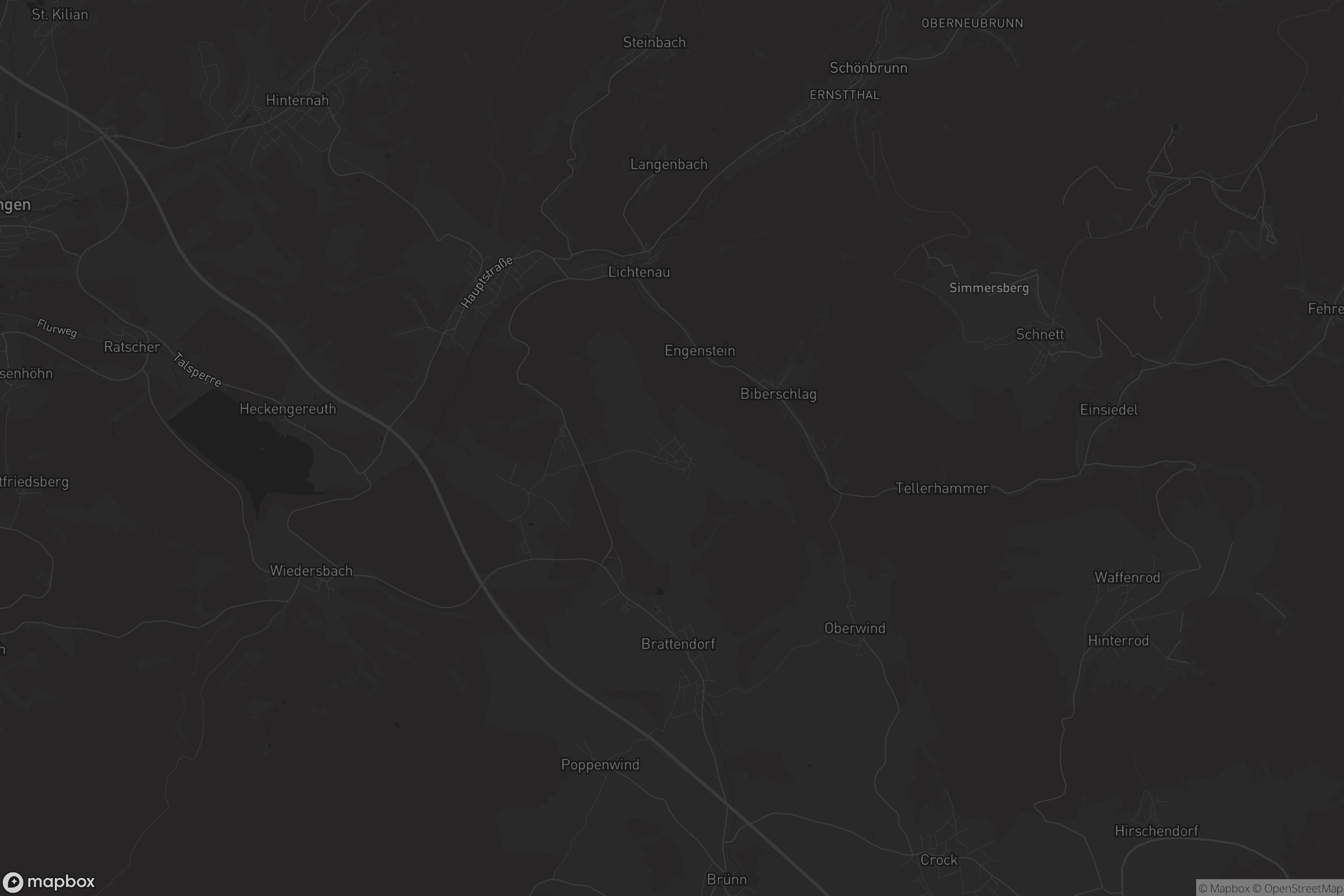 Karte von Merbelsrod