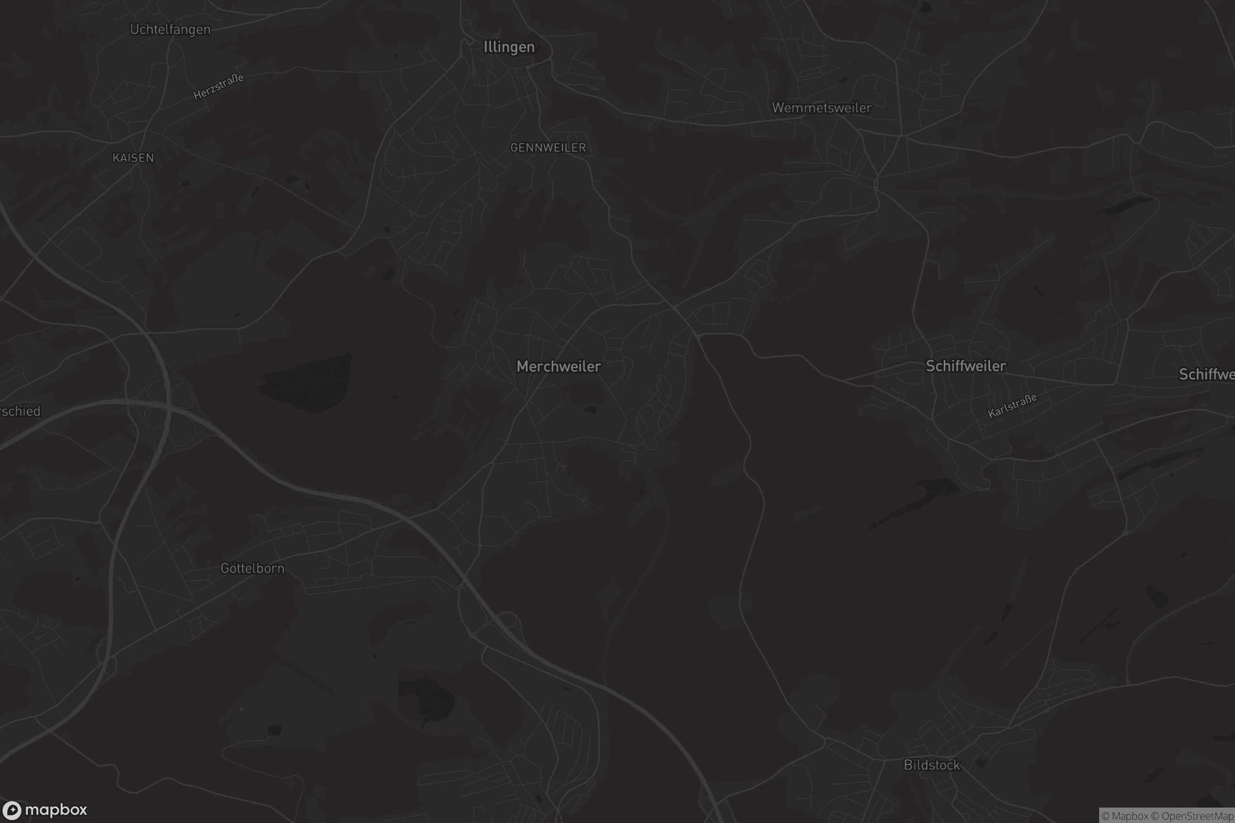 Karte von Merchweiler