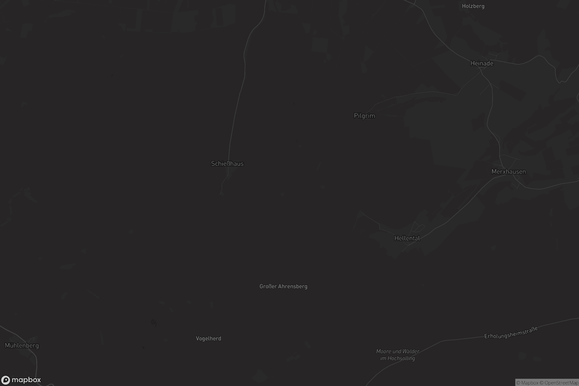 Karte von Merxhausen (gemeindefreies Gebiet)