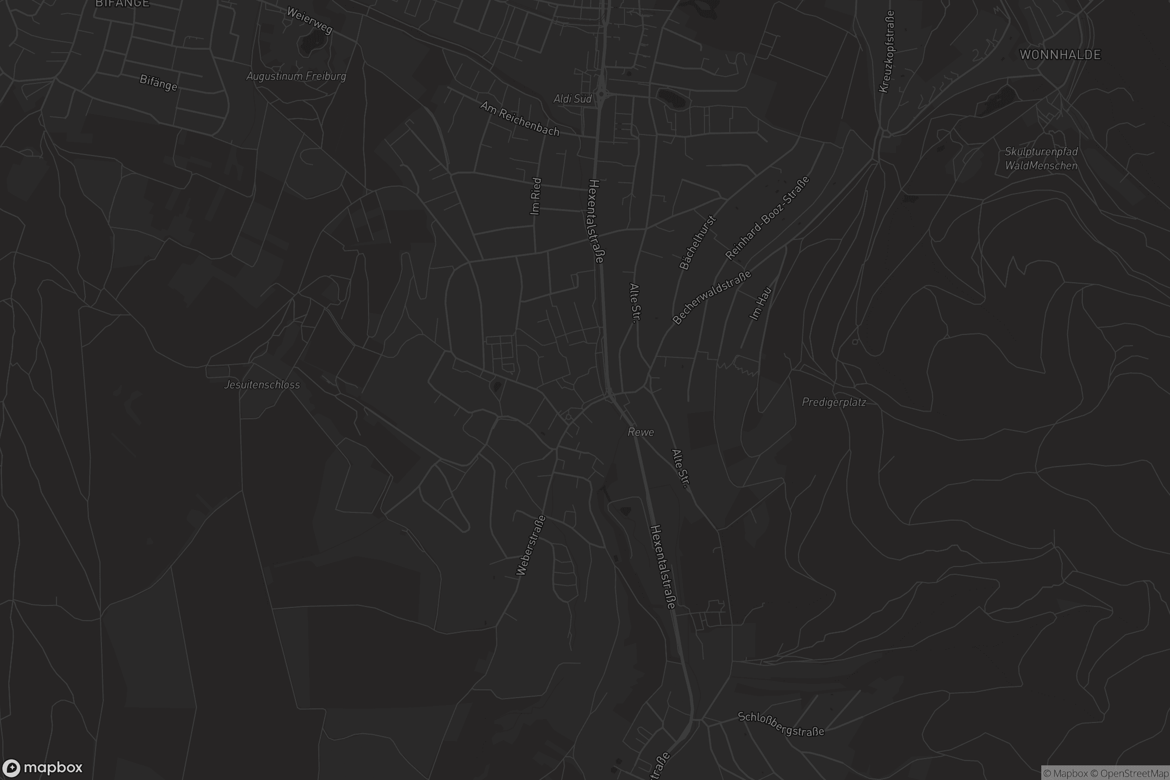 Karte von Merzhausen