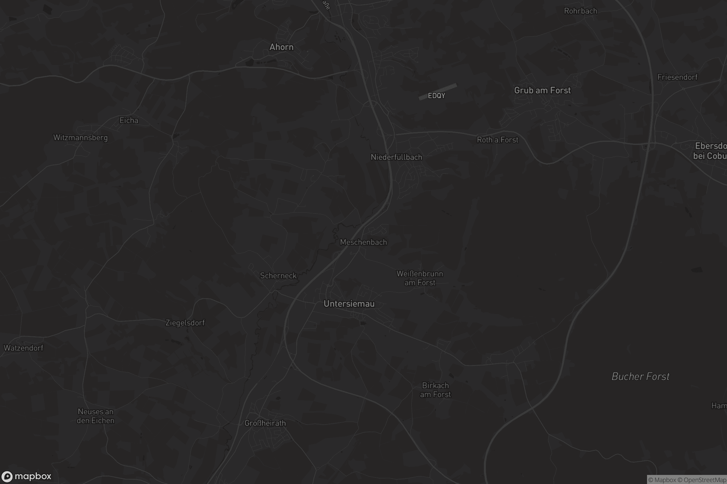 Karte von Meschenbach