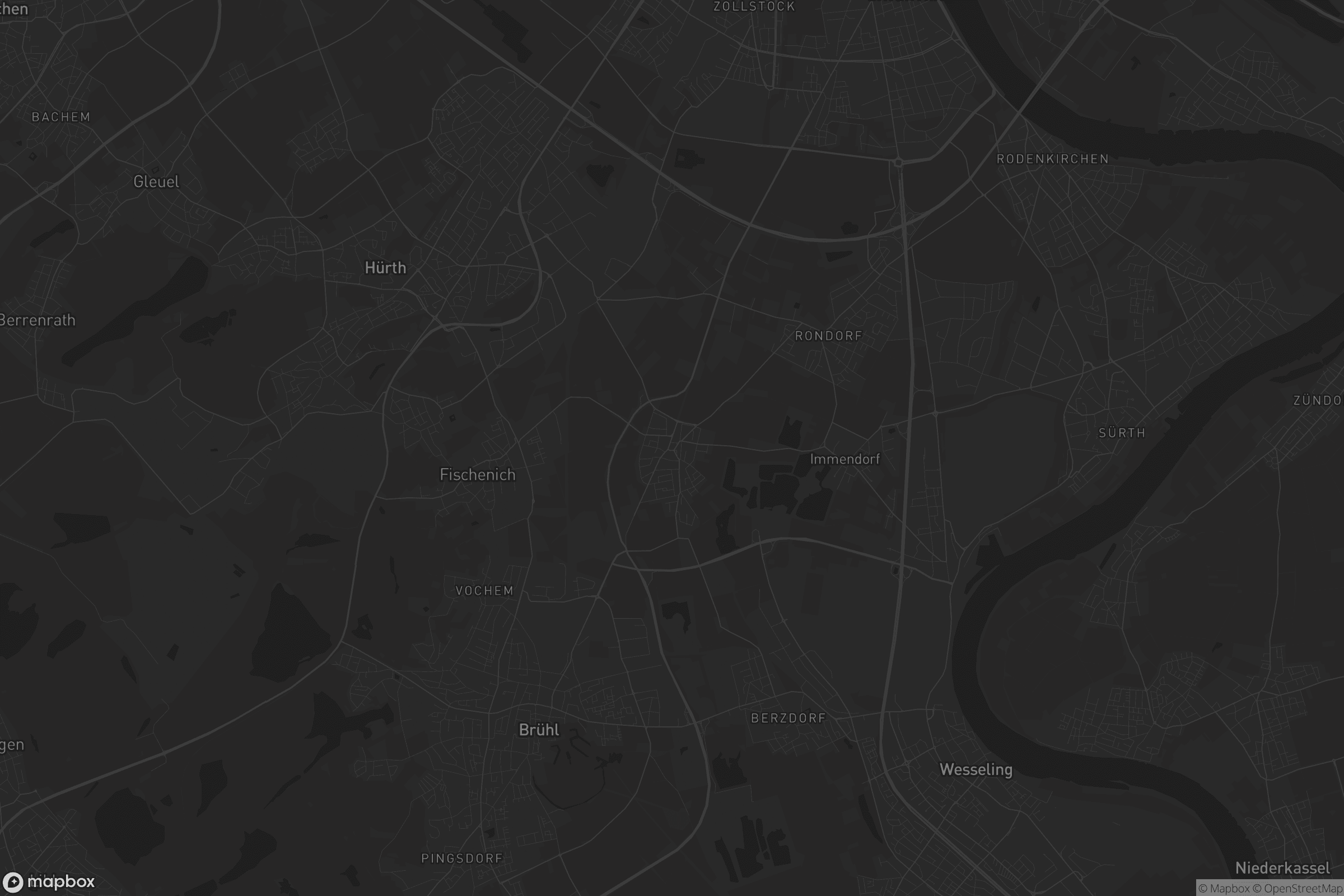 Karte von Meschenich