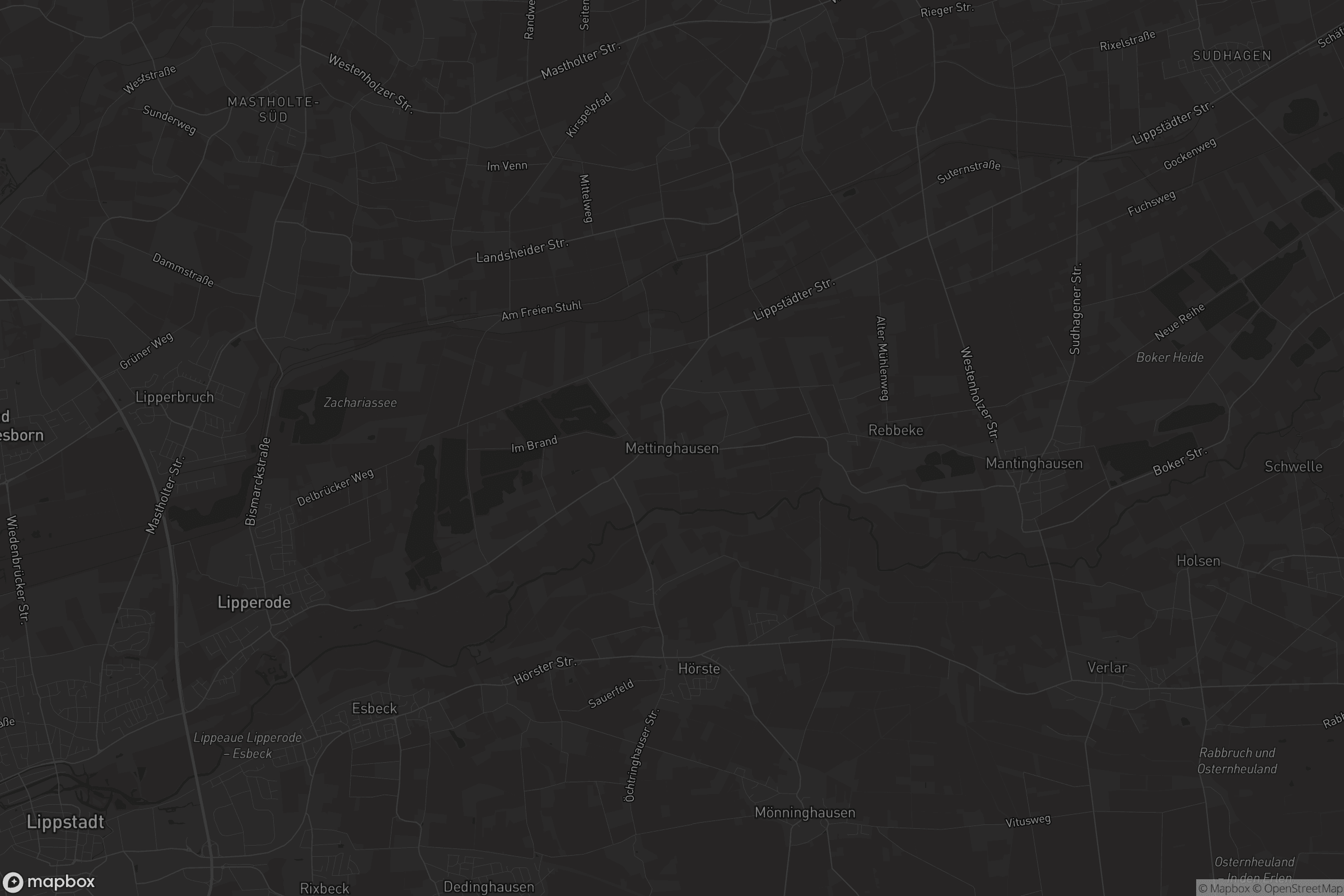 Karte von Mettinghausen