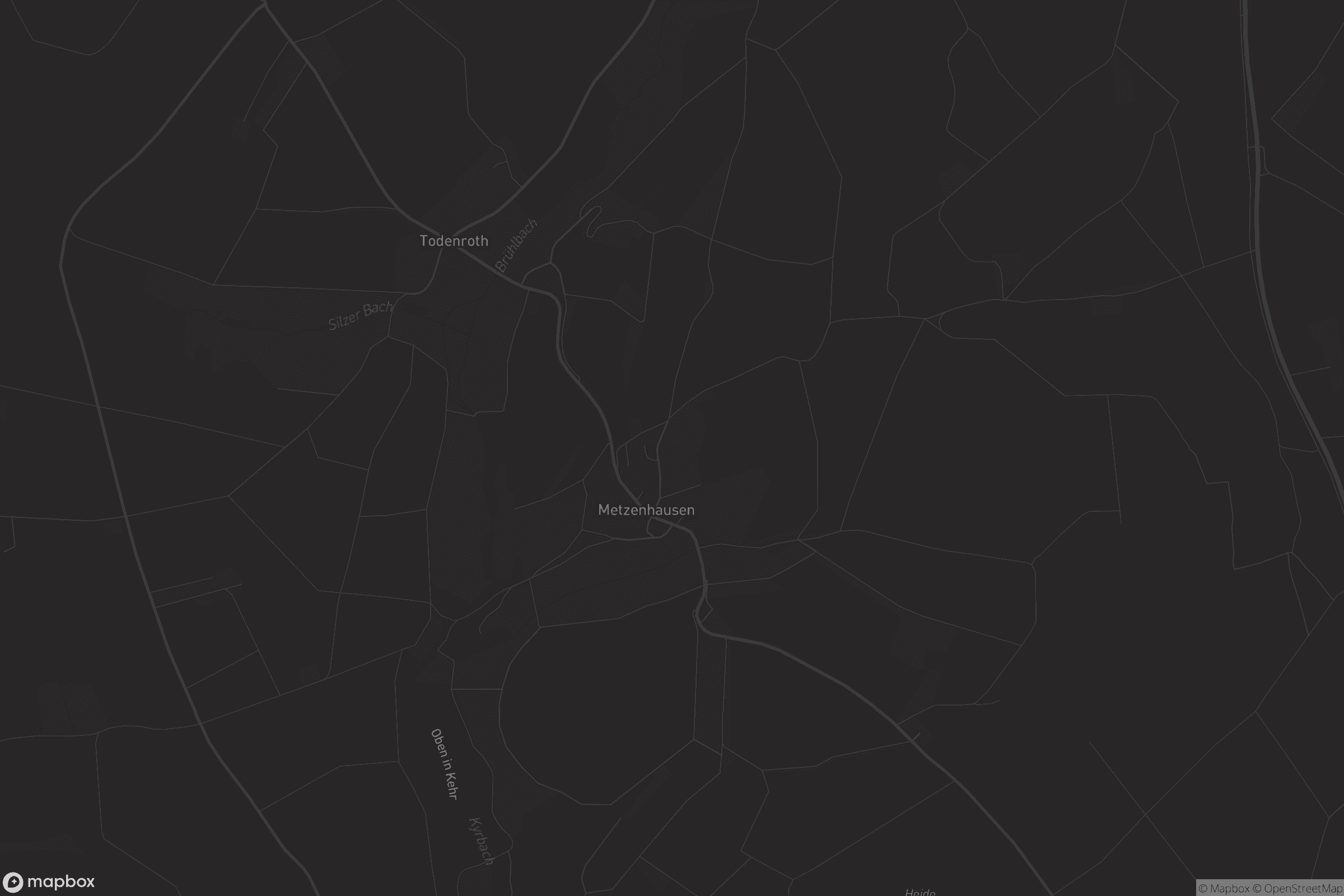 Karte von Metzenhausen