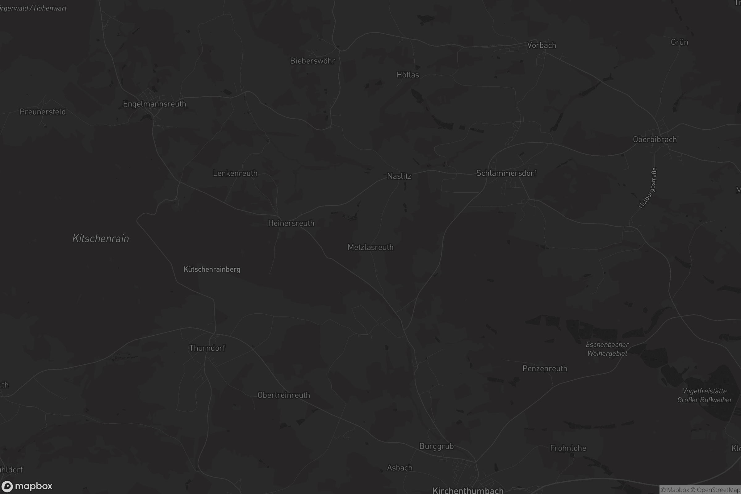 Karte von Metzlasreuth