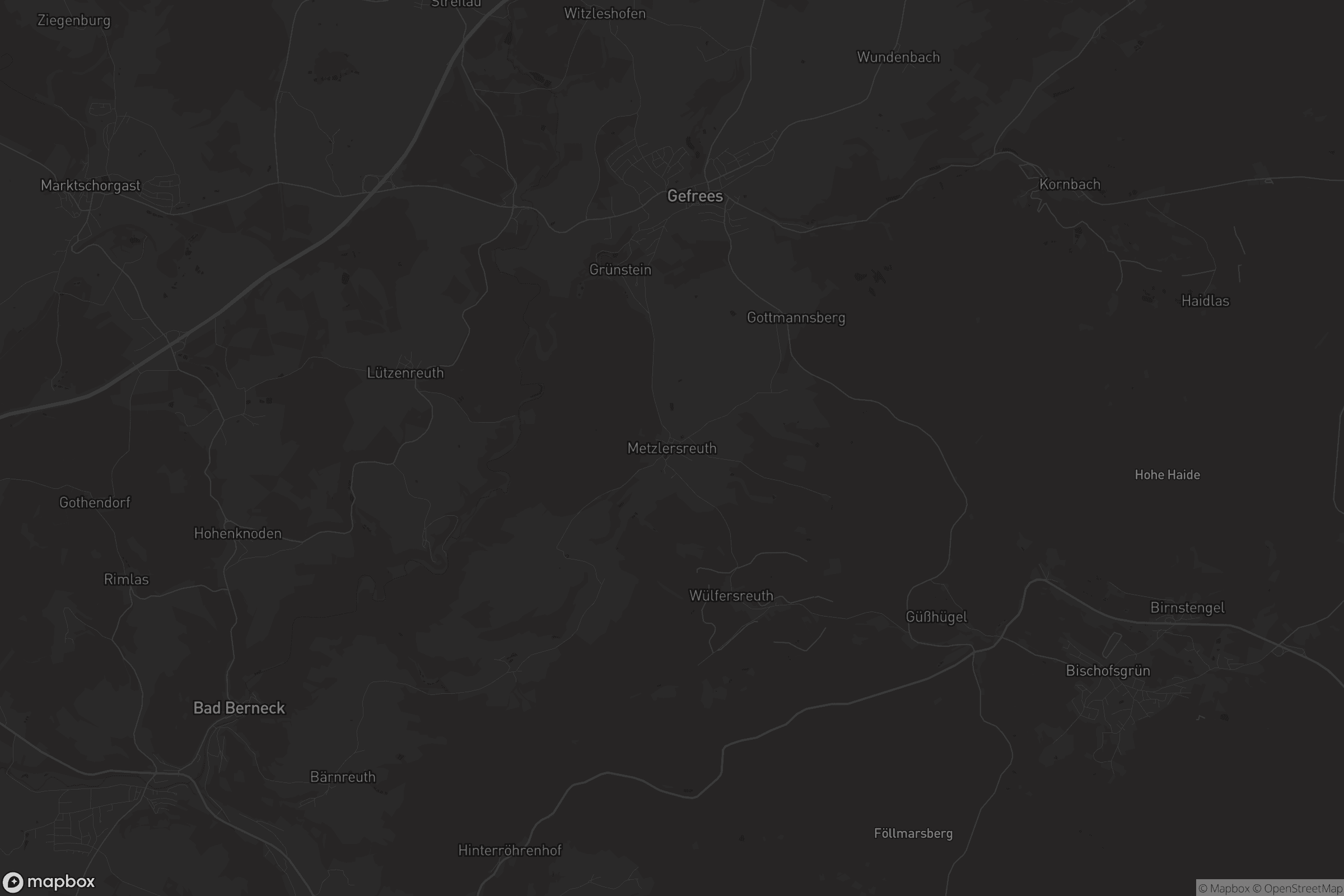 Karte von Metzlersreuth