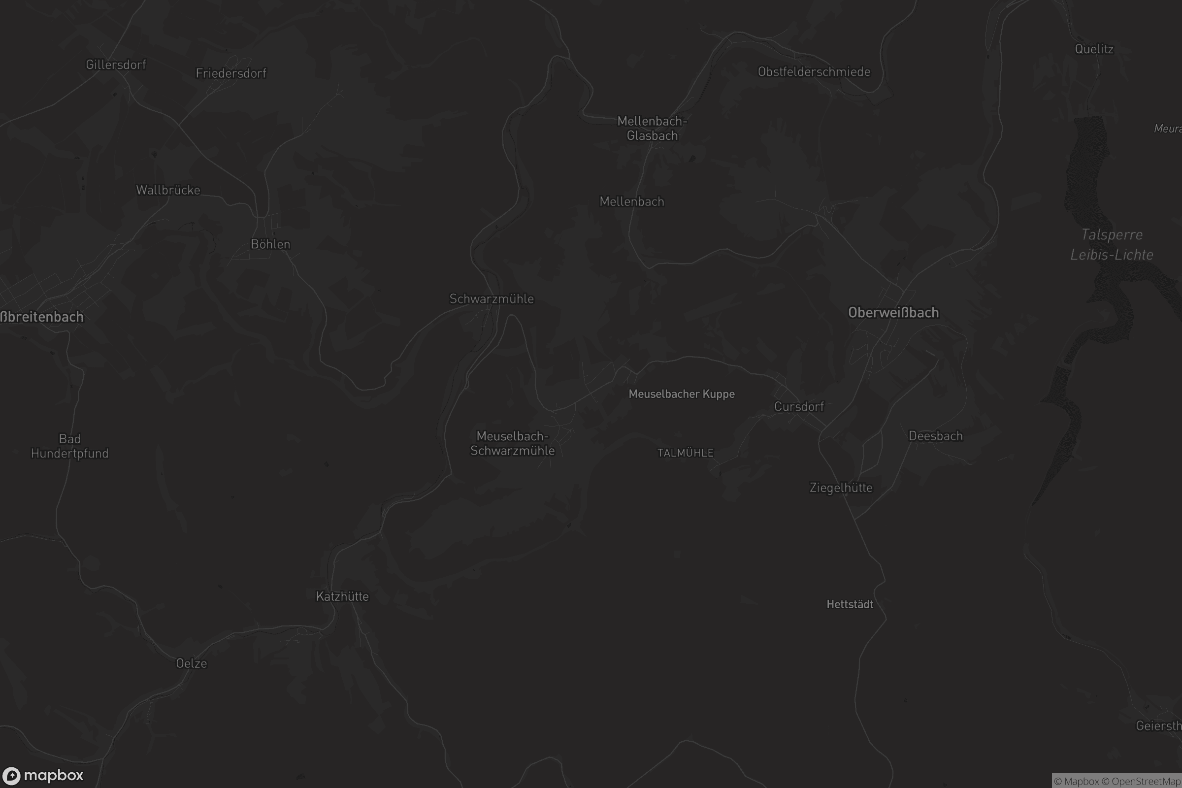 Karte von Meuselbach