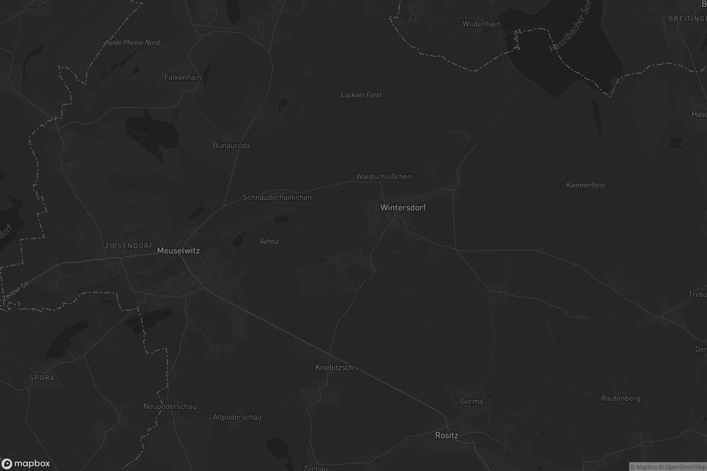 Karte von Meuselwitz