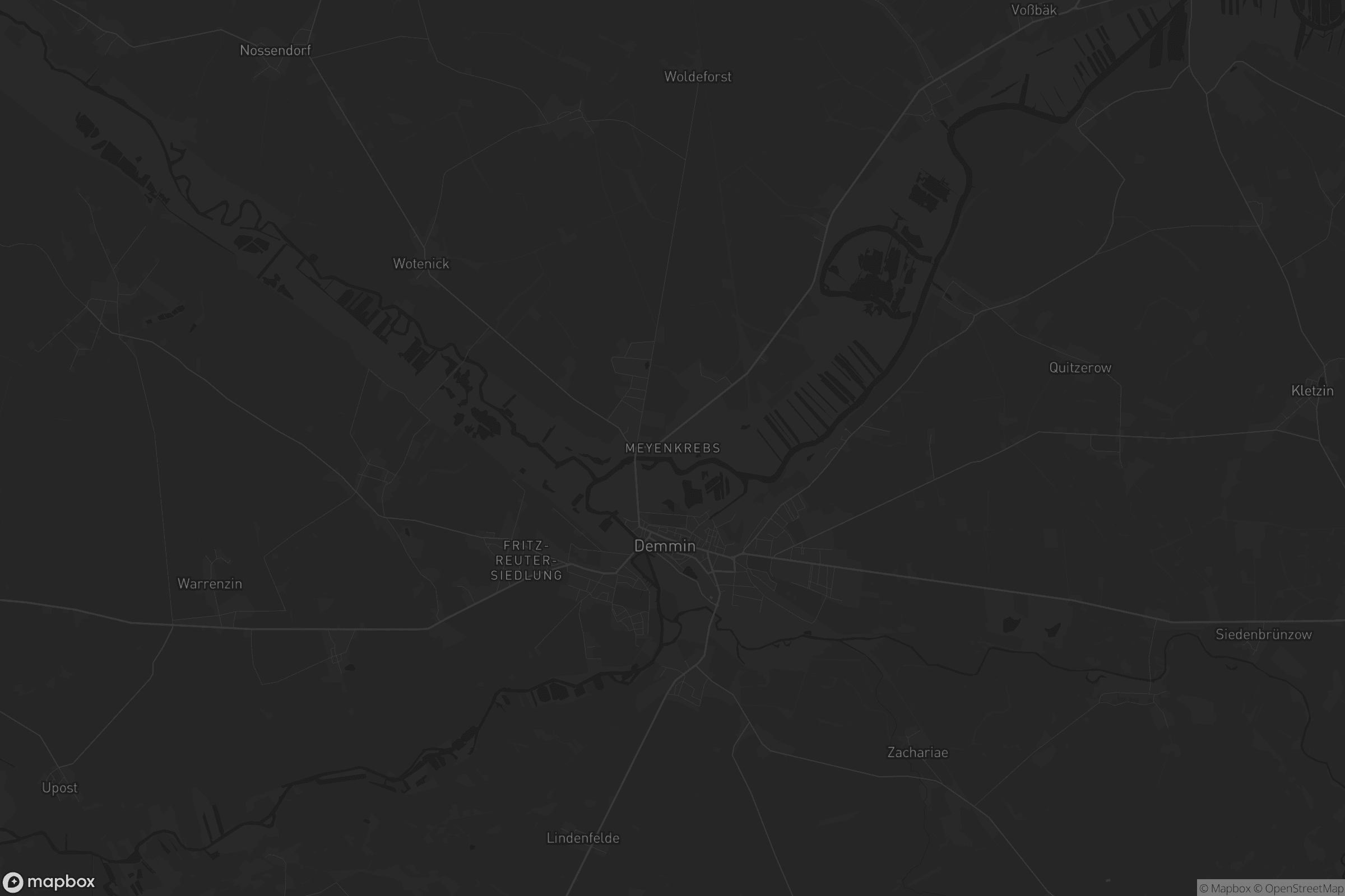 Karte von Meyenkrebs