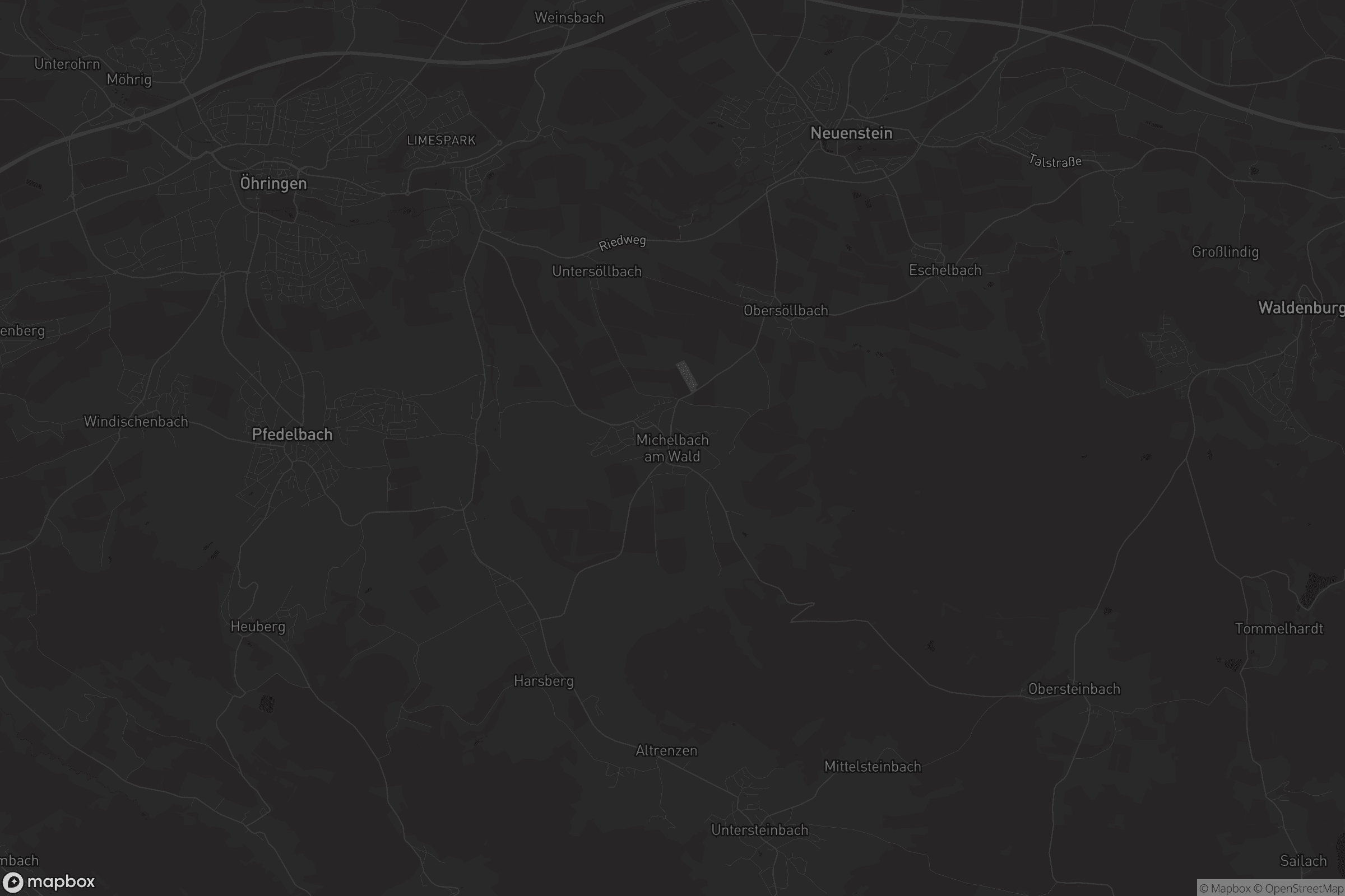 Karte von Michelbach am Wald