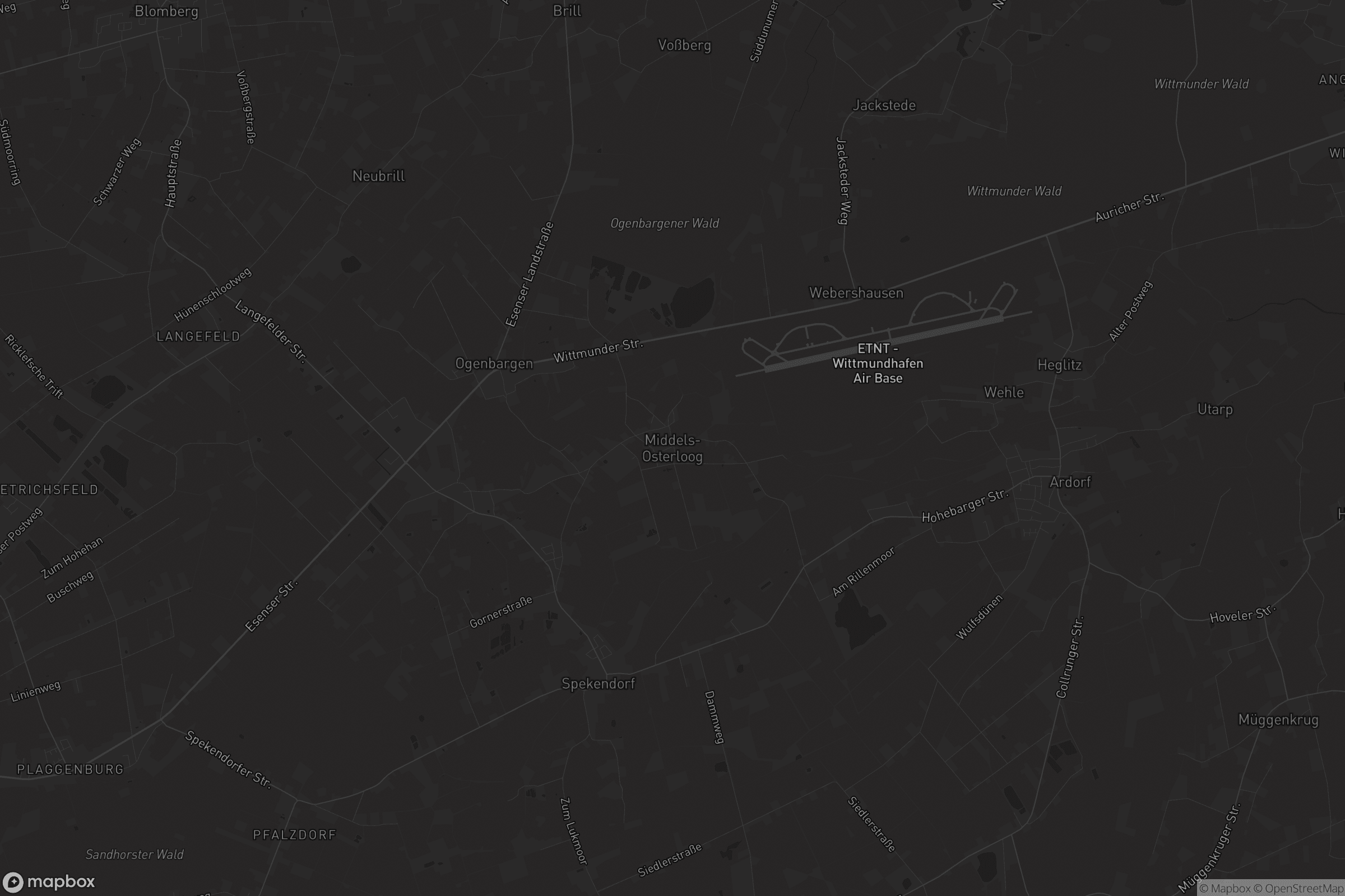 Karte von Middels-Osterloog