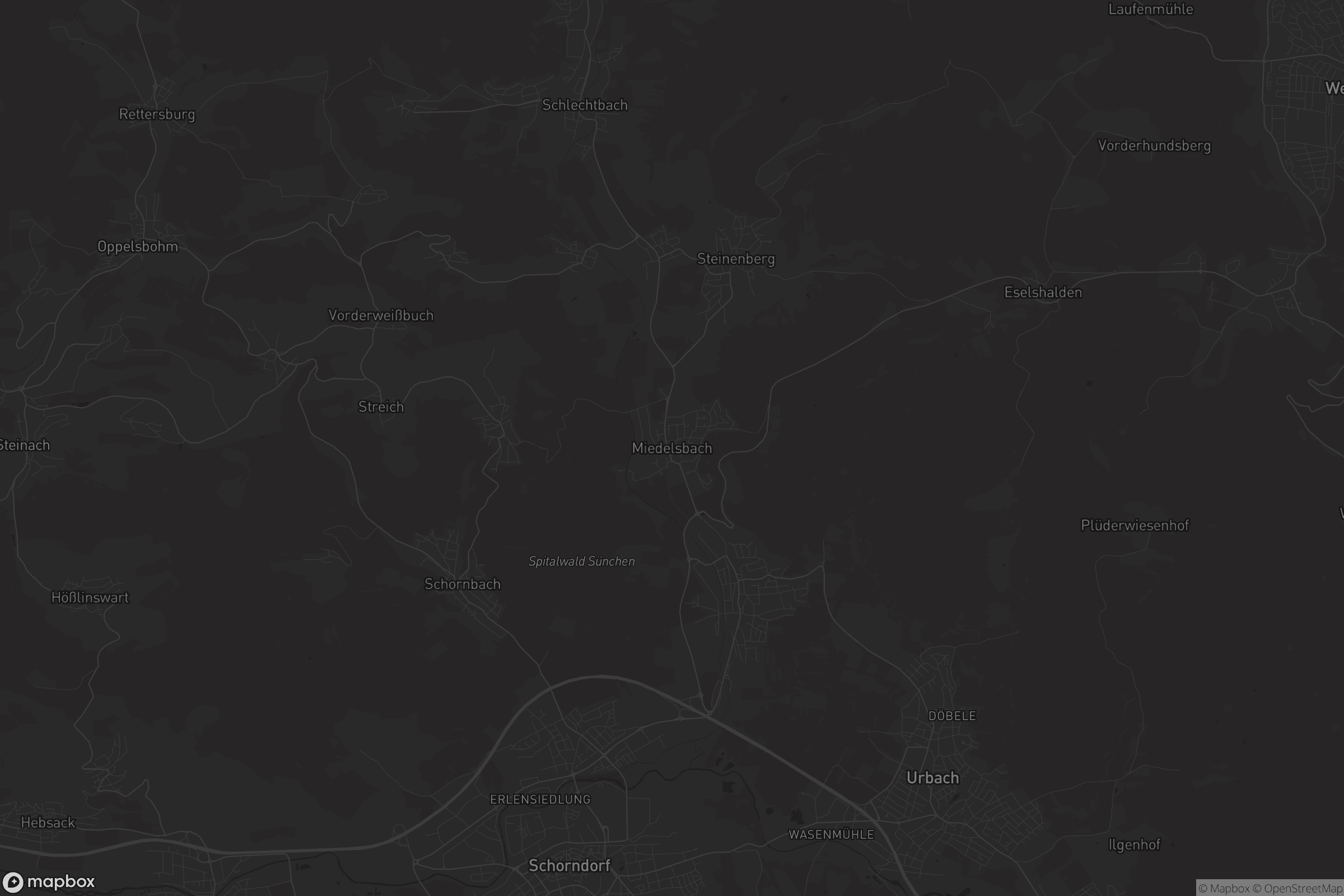 Karte von Miedelsbach