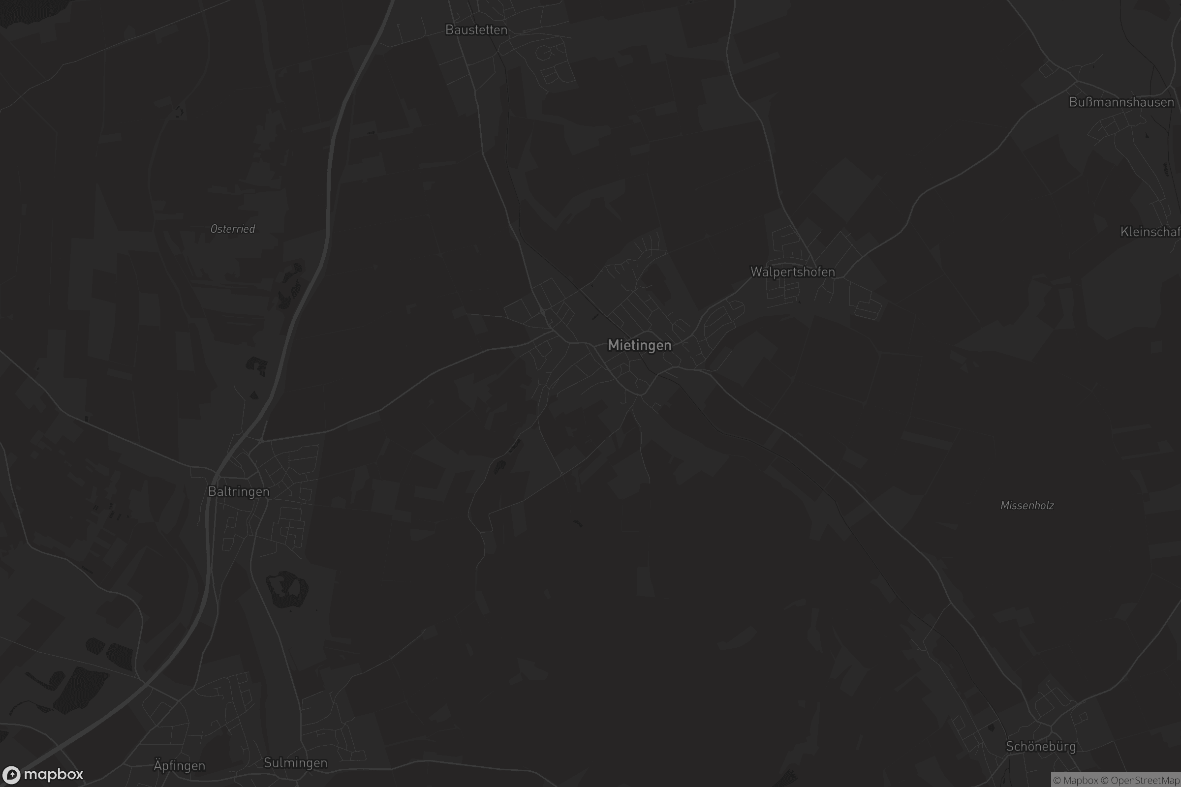Karte von Mietingen