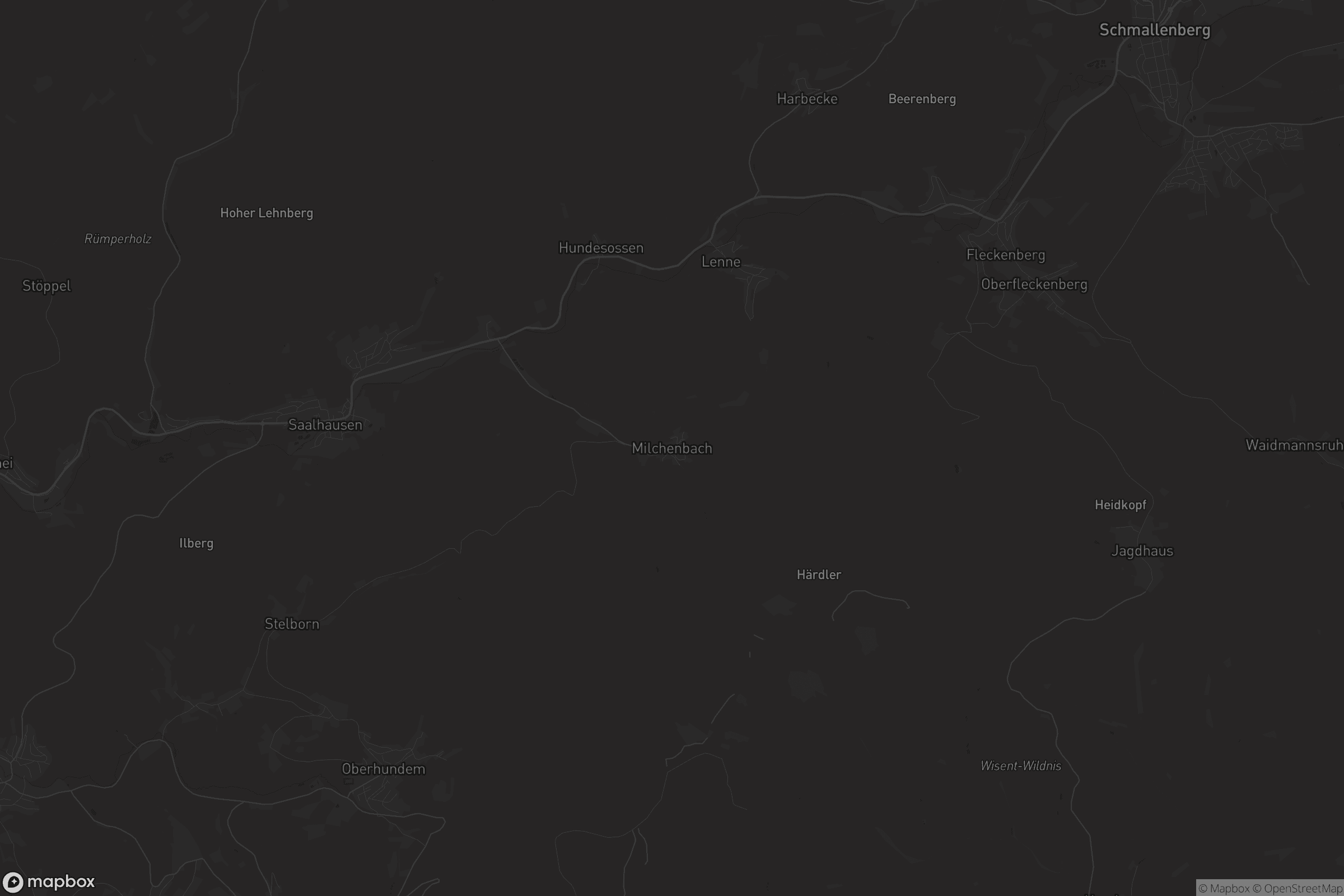 Karte von Milchenbach