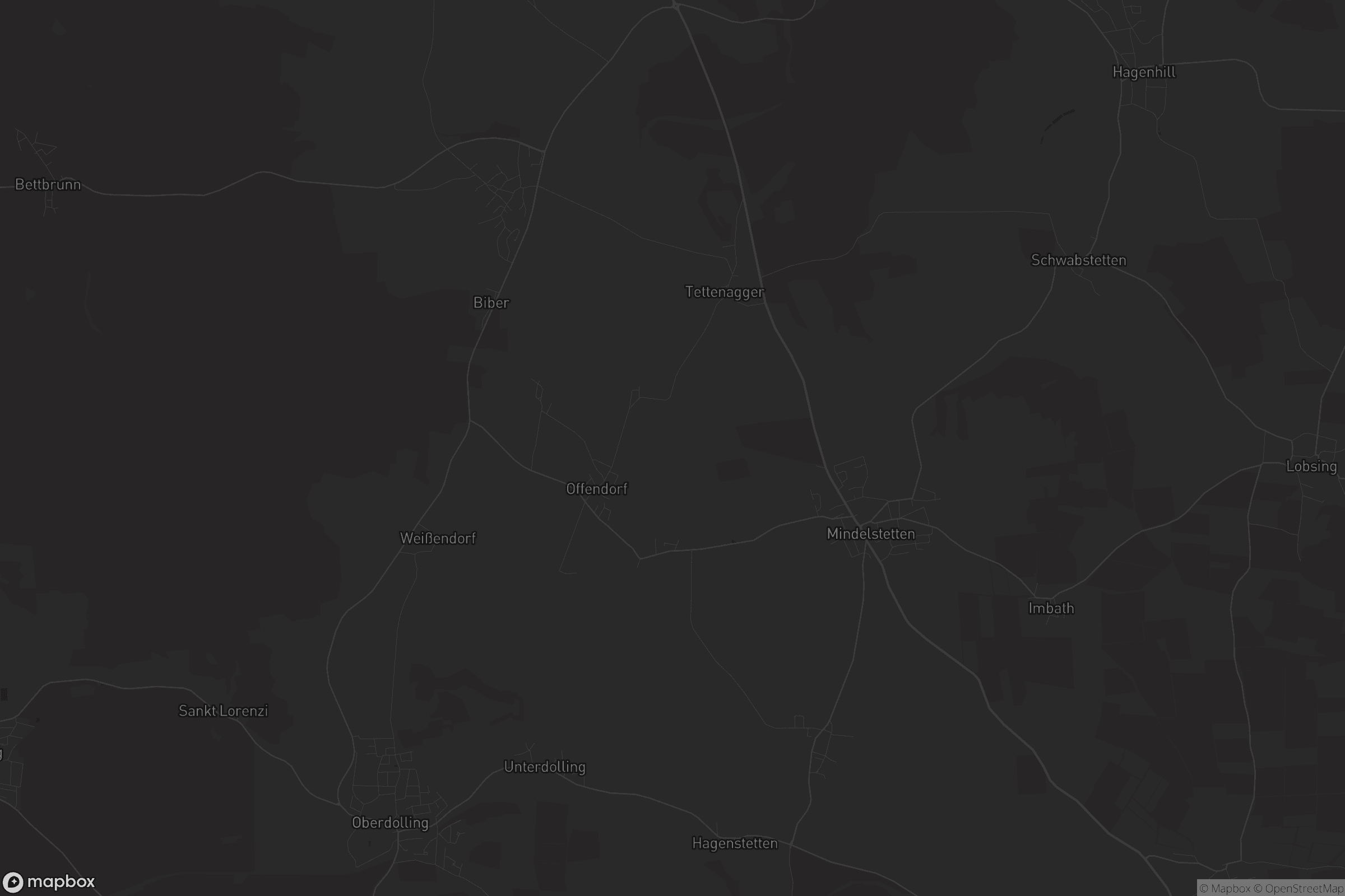 Karte von Mindelstetten