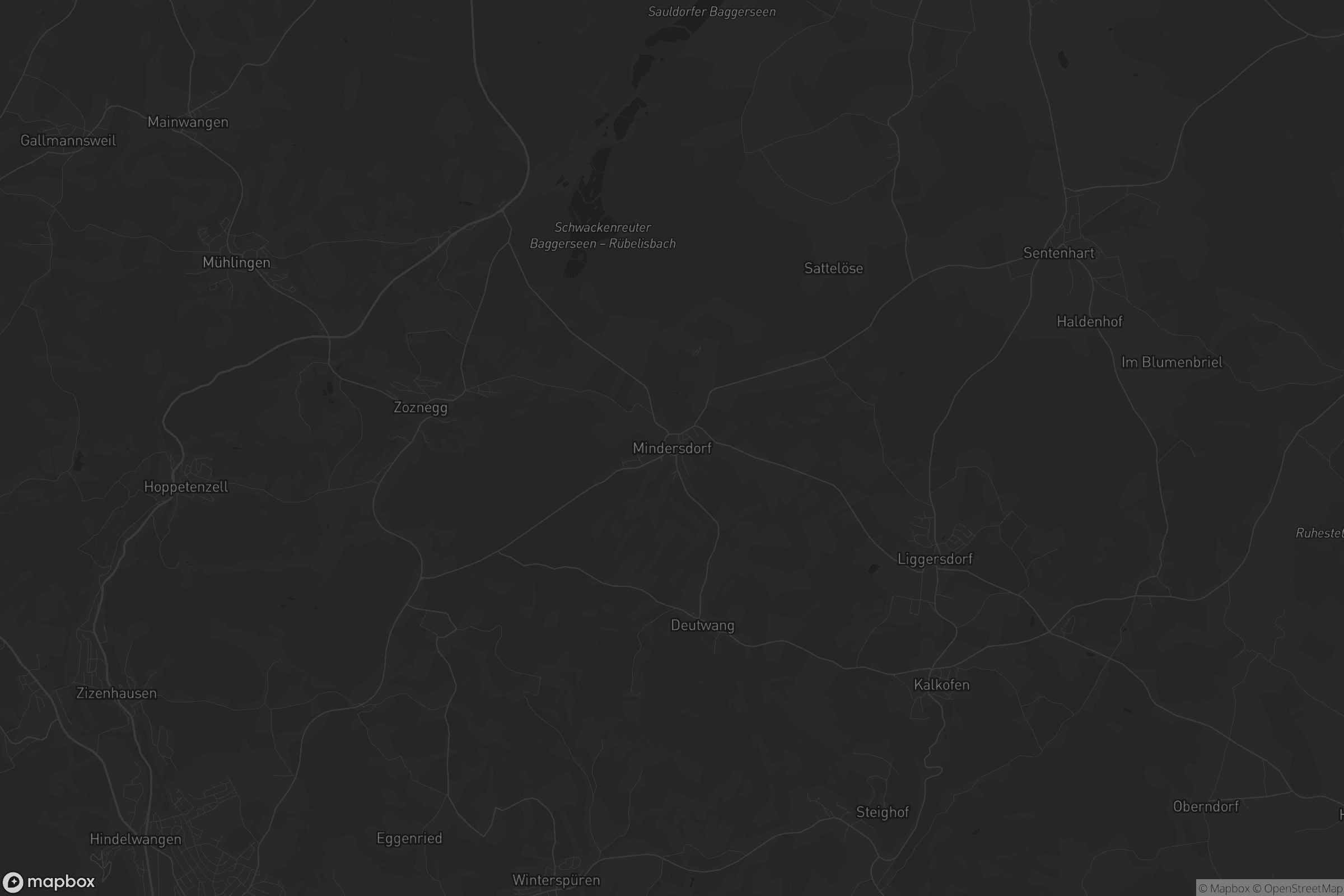 Karte von Mindersdorf