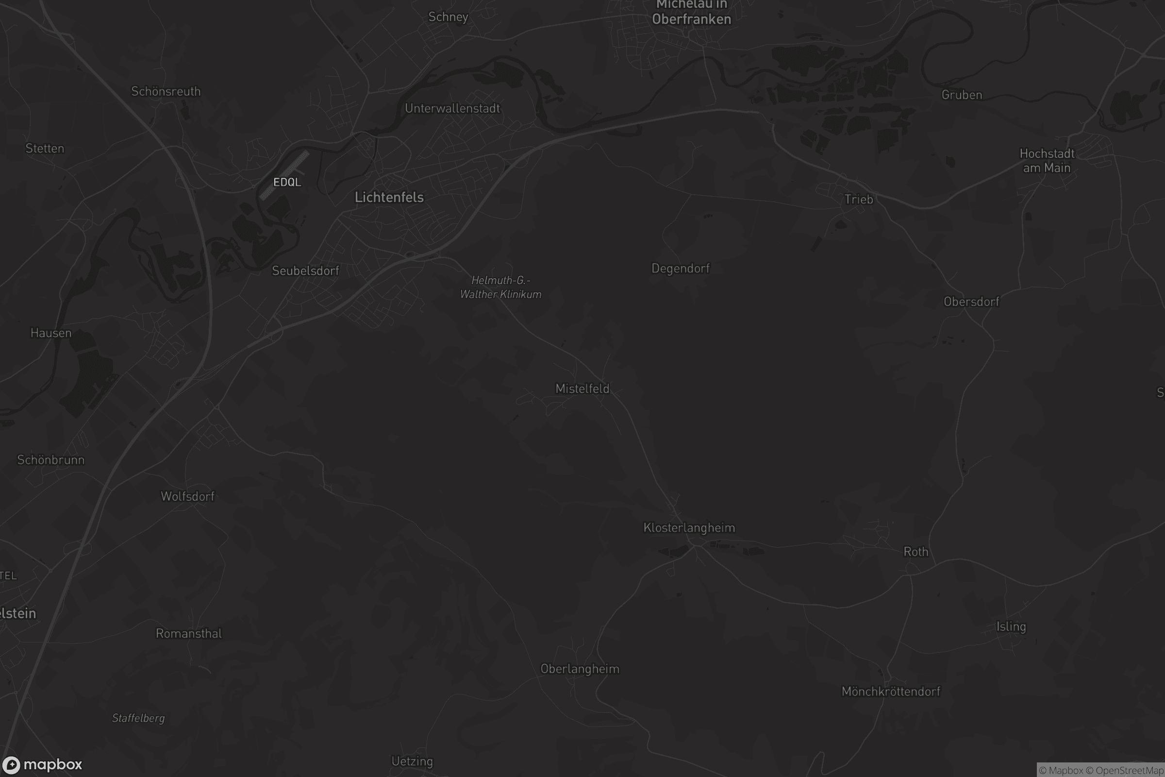 Karte von Mistelfeld