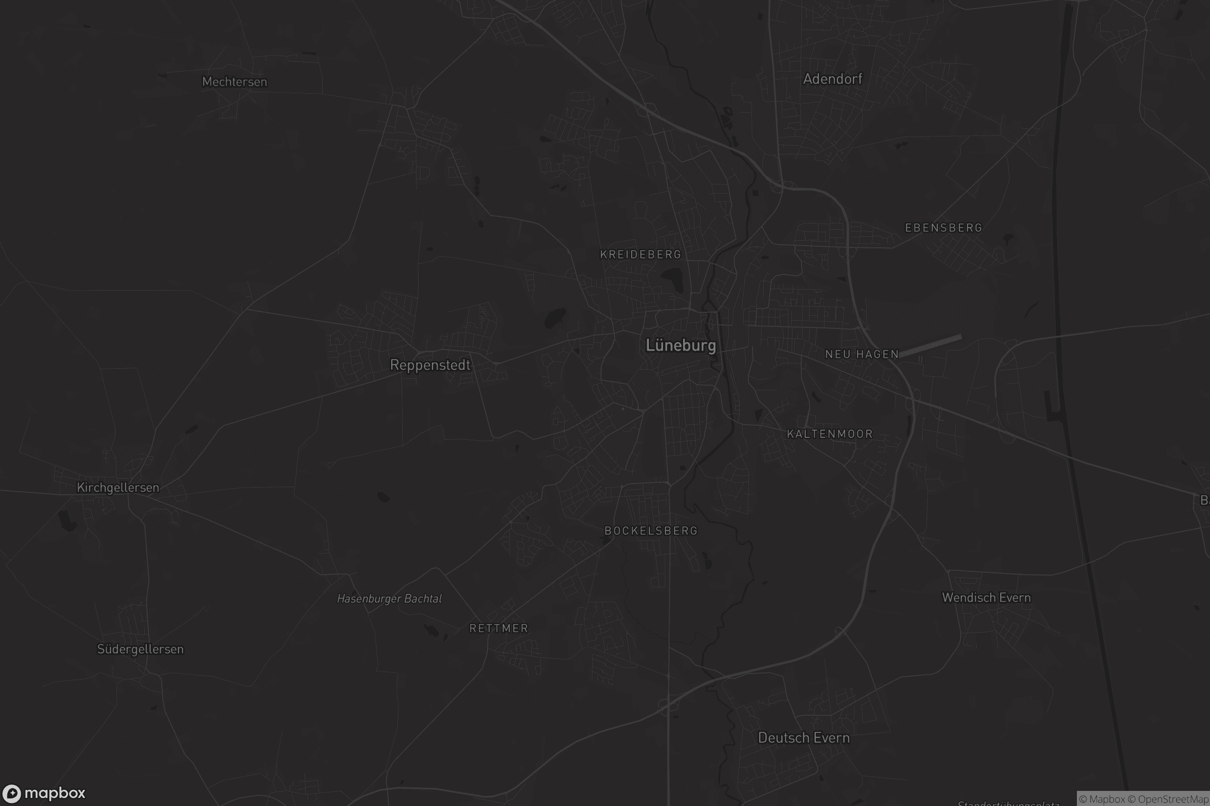 Karte von Mittelfeld