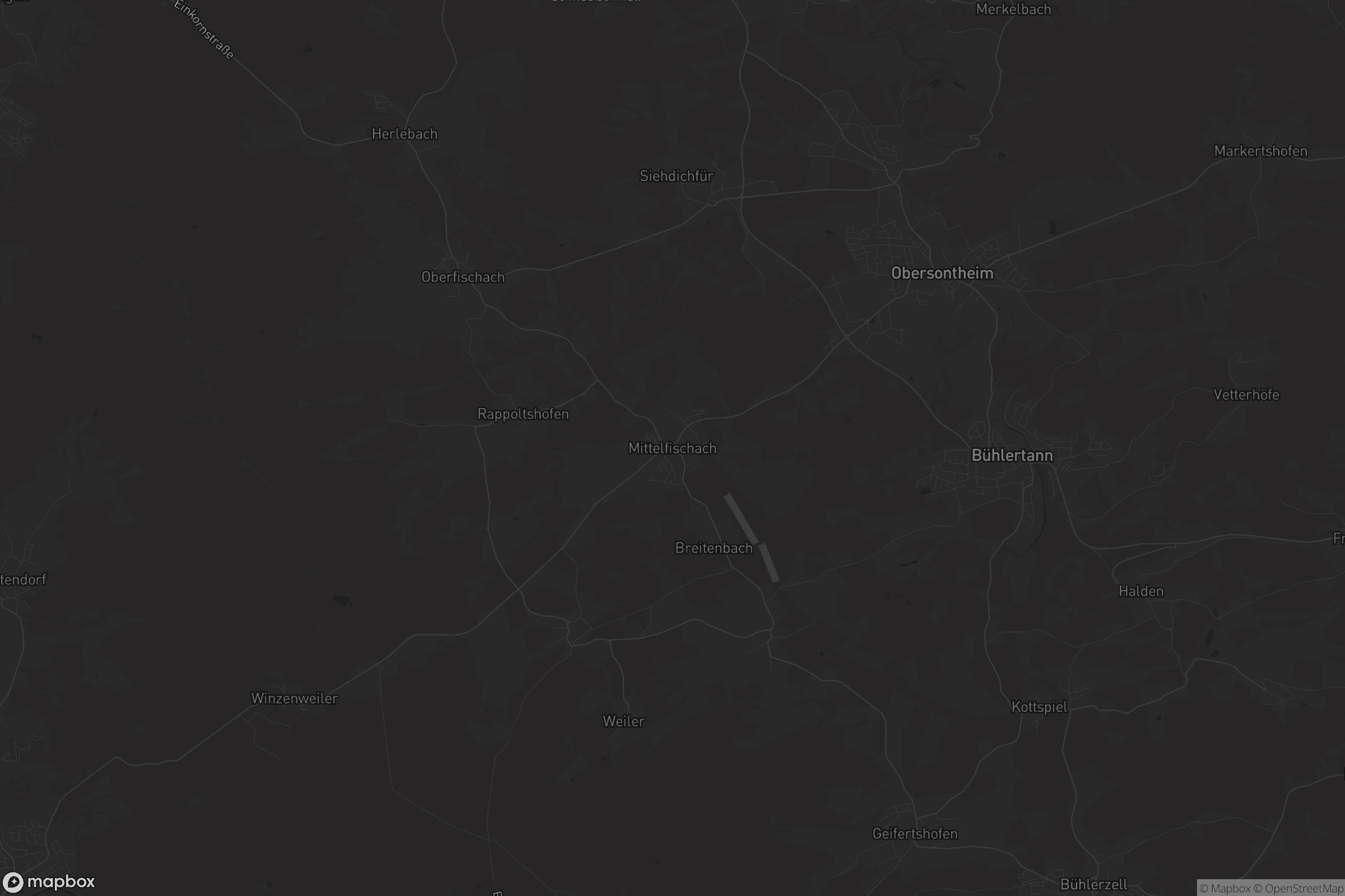 Karte von Mittelfischach