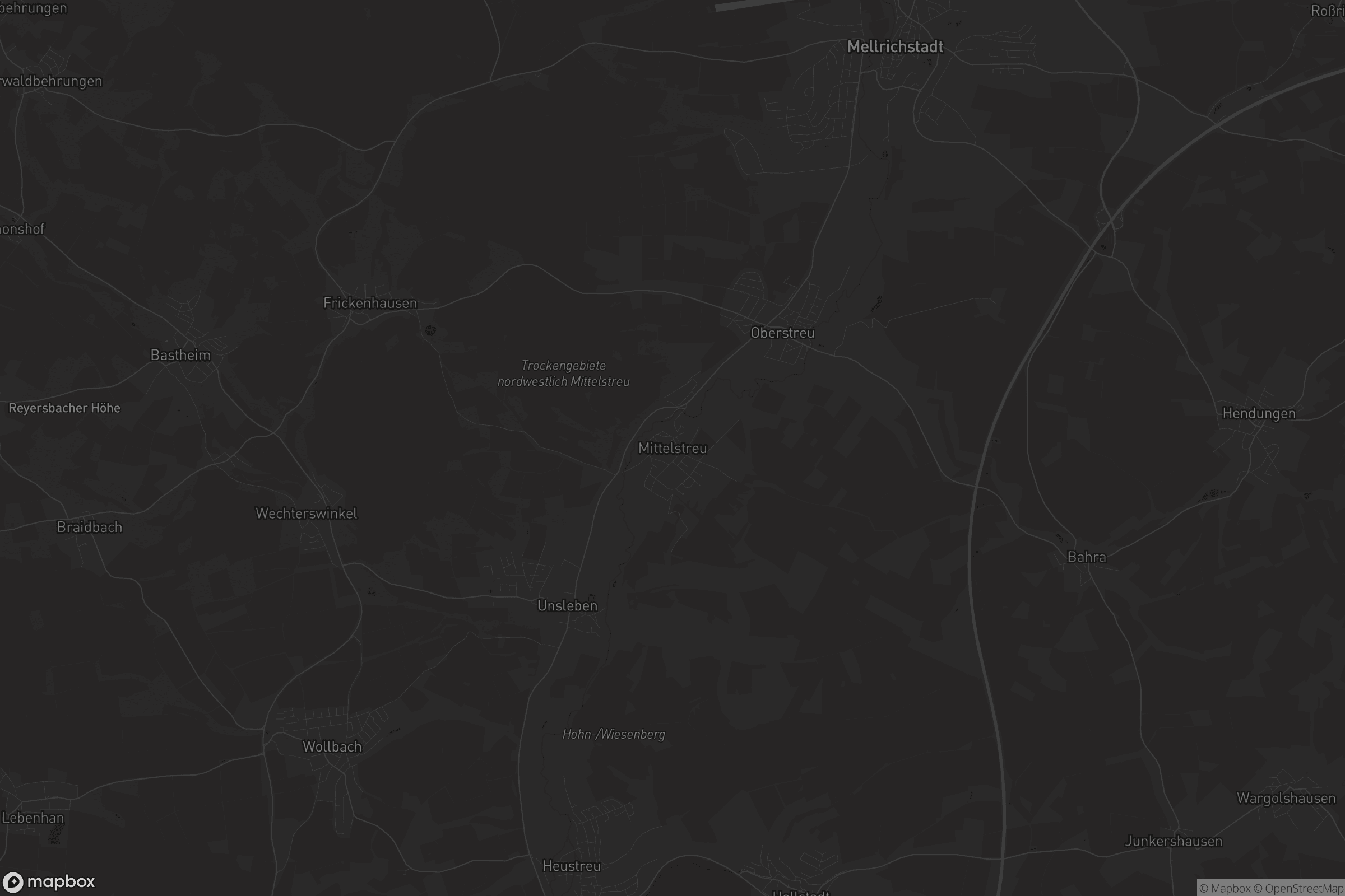 Karte von Mittelstreu