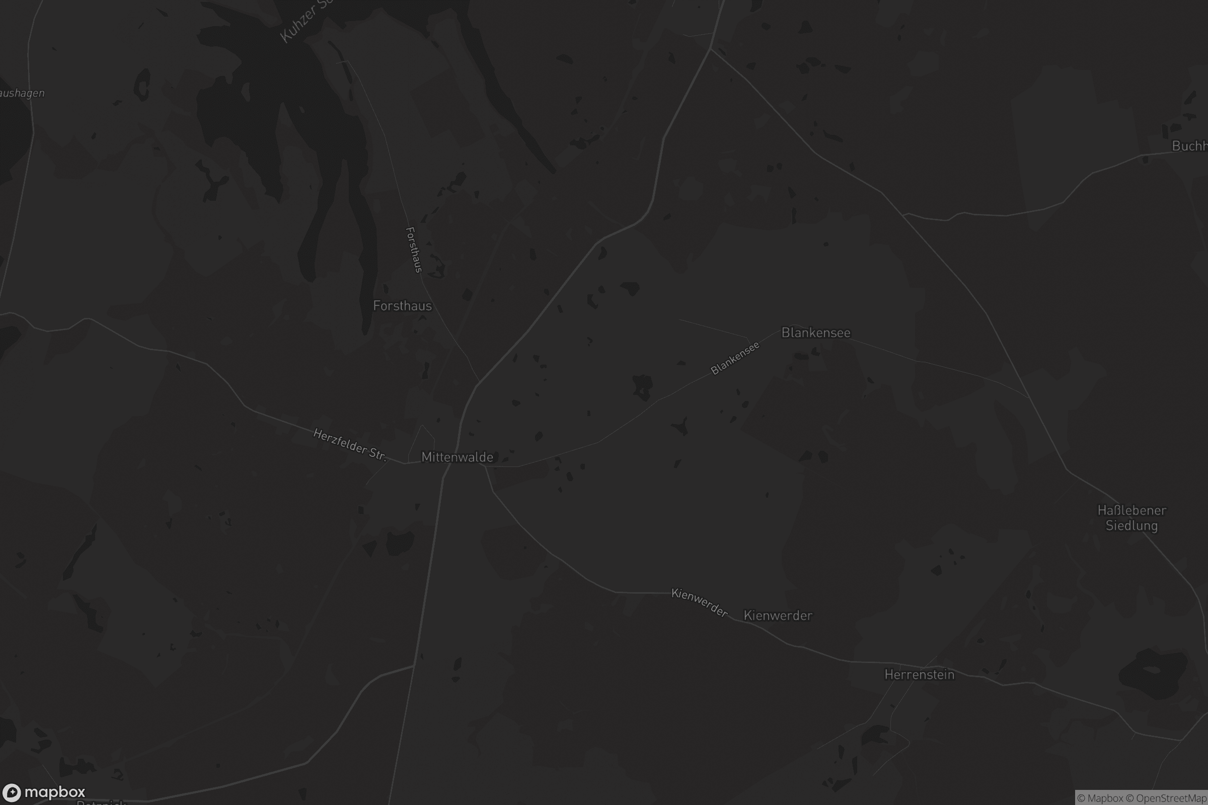 Karte von Mittenwalde