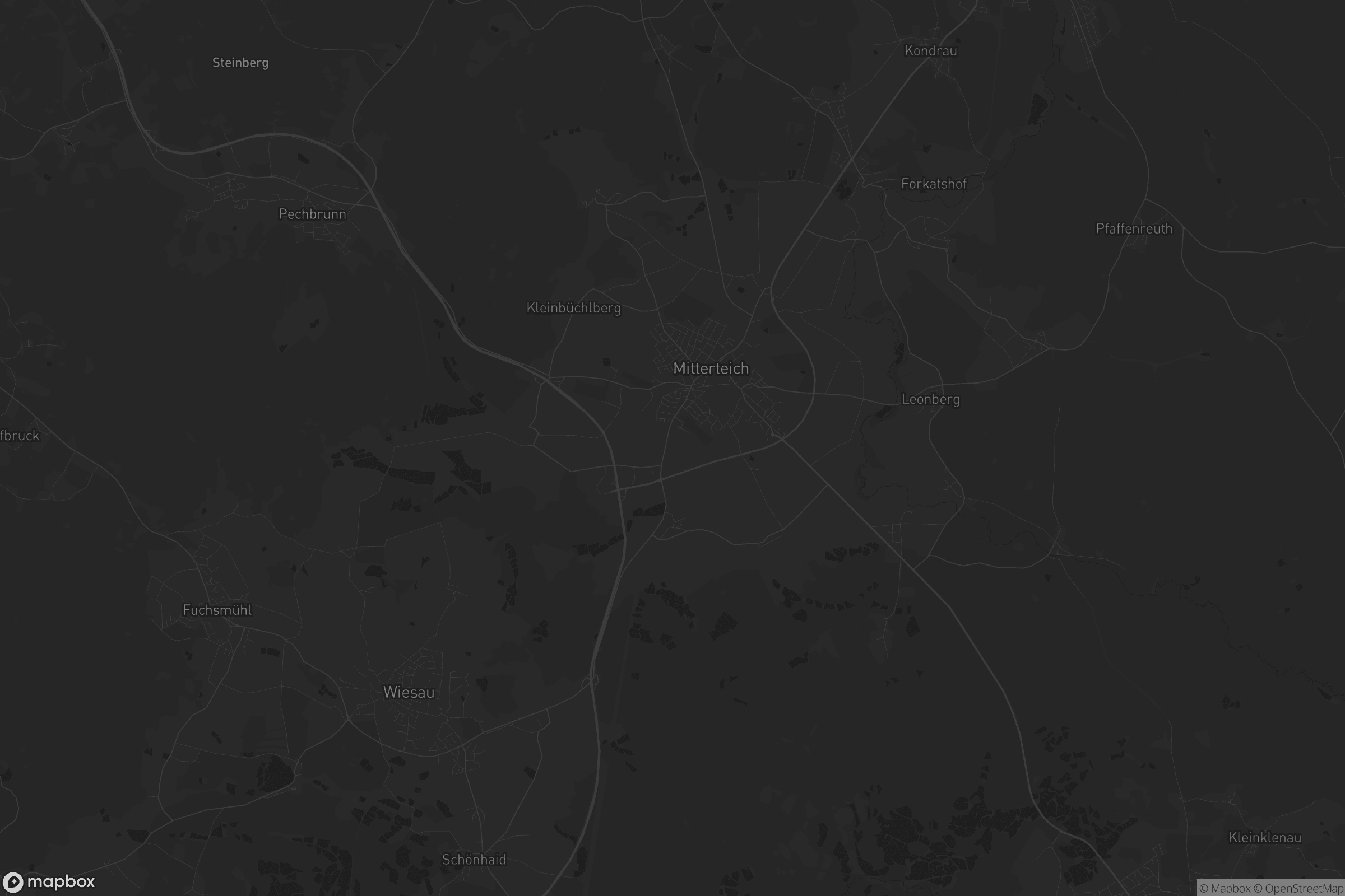 Karte von Mitterteich