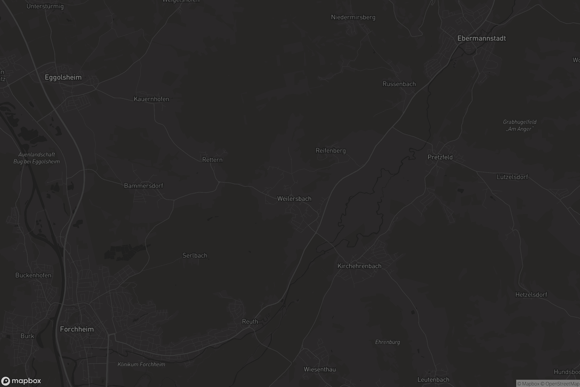 Karte von Mittlerweilersbach