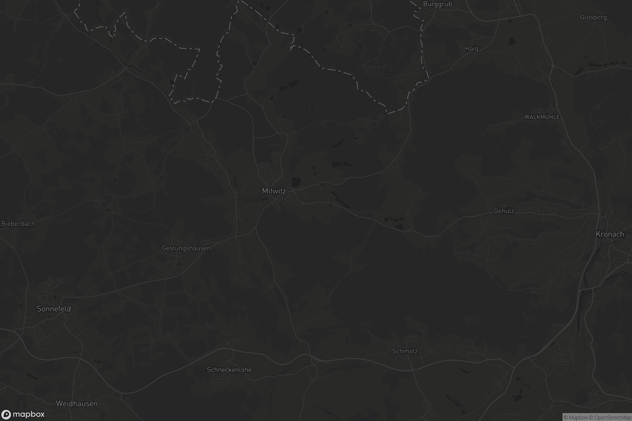 Karte von Mitwitz (VGem)