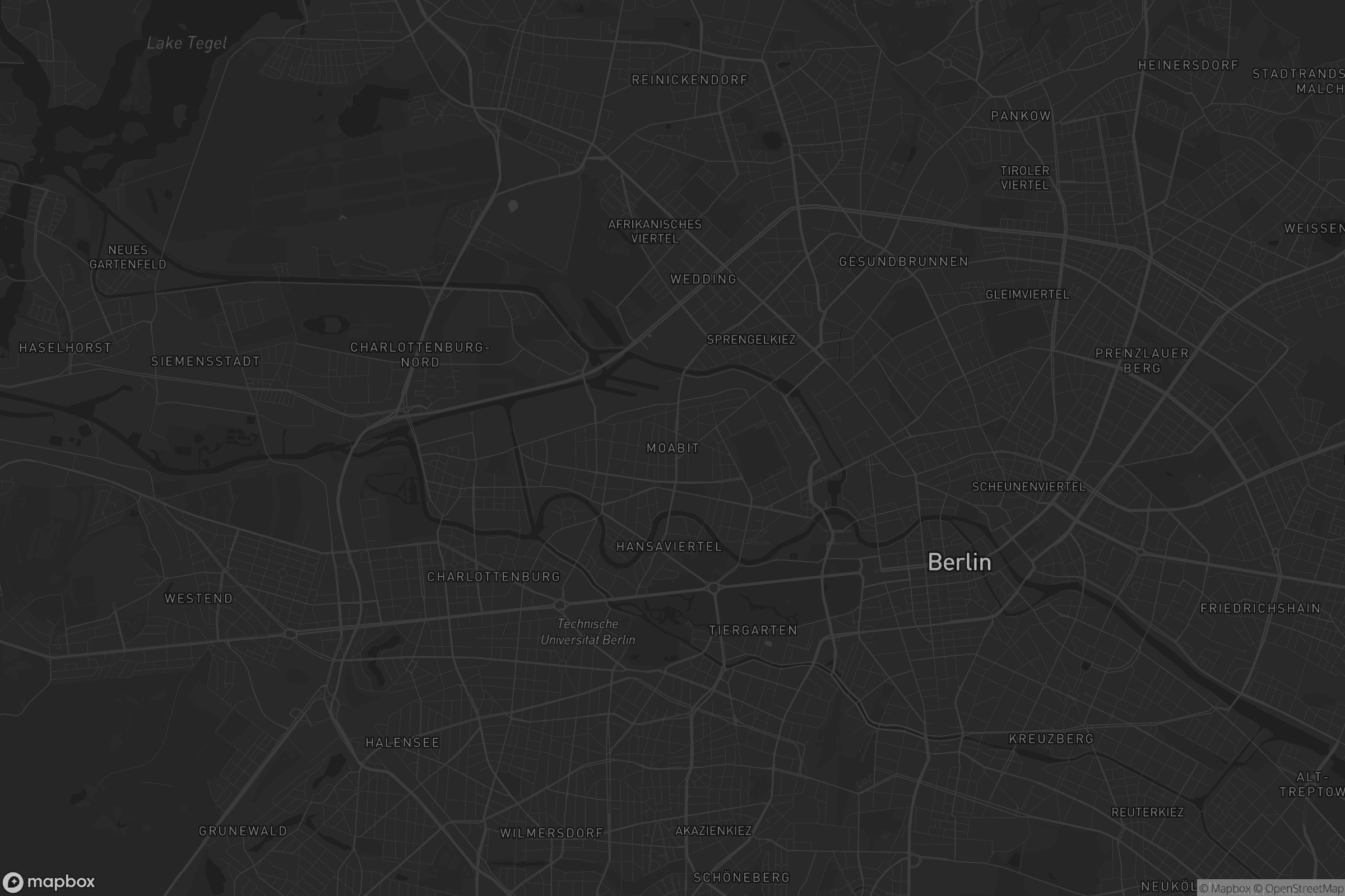 Karte von Moabit
