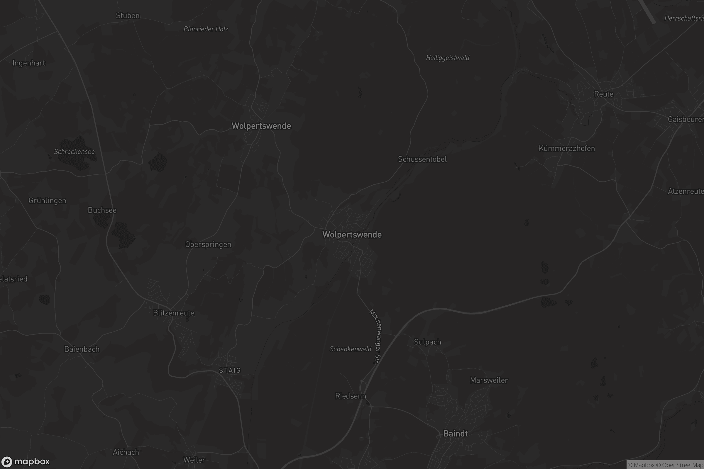 Karte von Mochenwangen