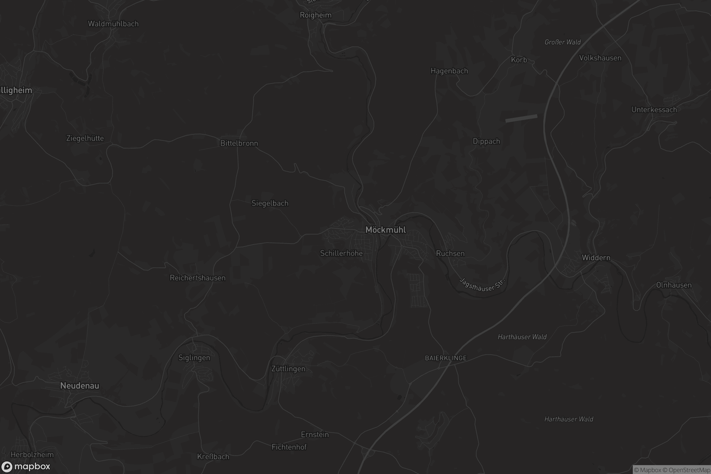 Karte von Möckmühl