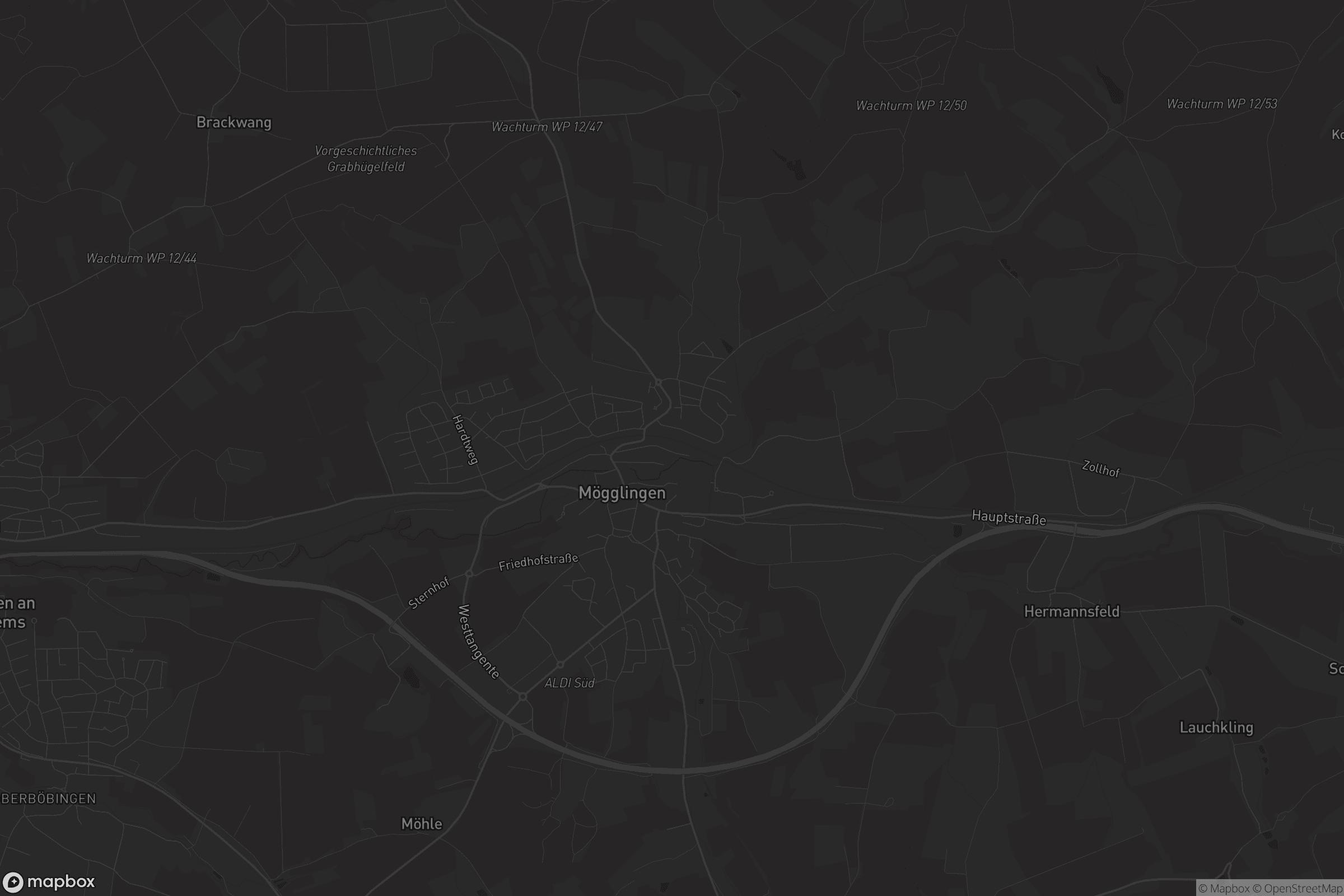 Karte von Mögglingen