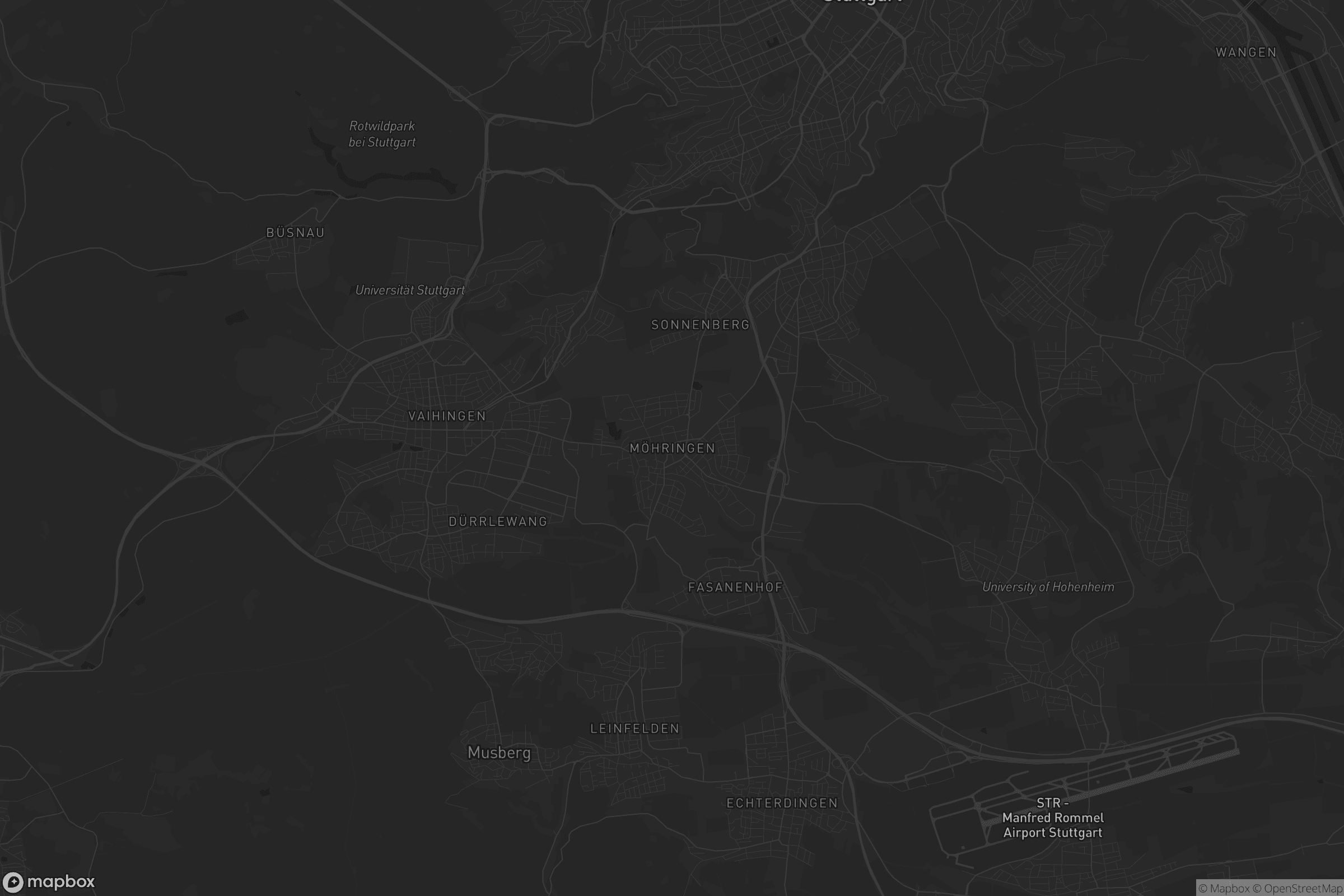 Karte von Möhringen